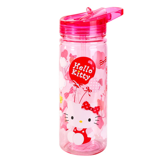 Hello Kitty 580ml Water Bottle for Kids, School Drinks Bottle Made of Durable Ecozen BPA Free
