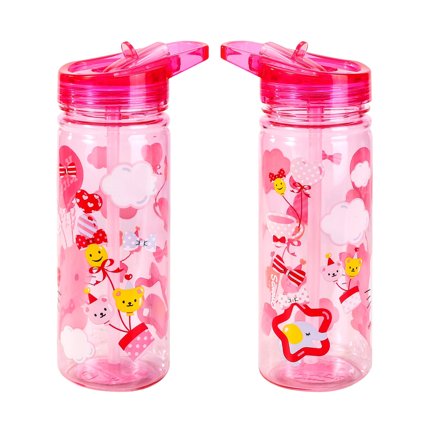 Hello Kitty 580ml Water Bottle for Kids, School Drinks Bottle Made of Durable Ecozen BPA Free