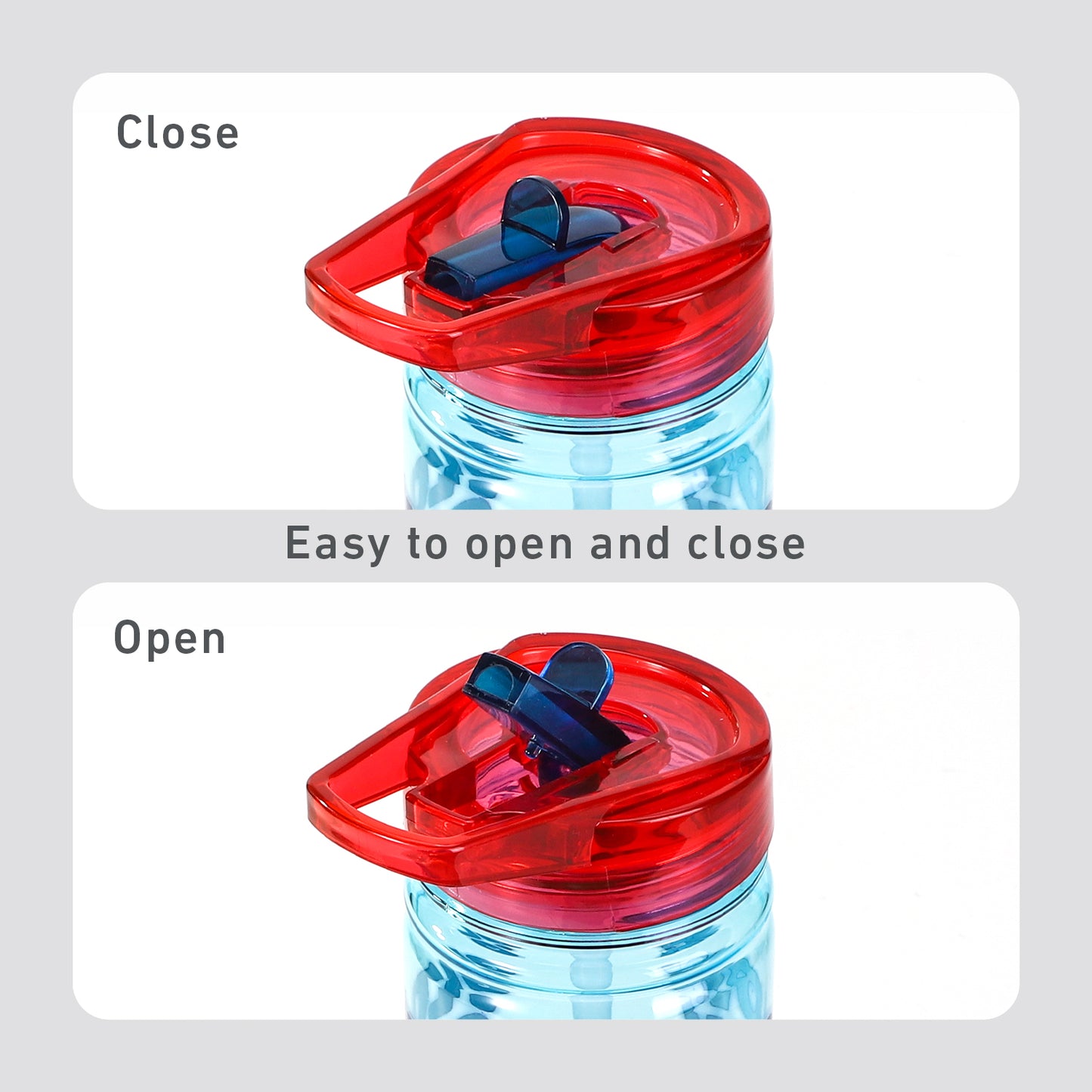 Hello Kitty 580ml Water Bottle for Kids, School Drinks Bottle Made of Durable Tritan BPA Free