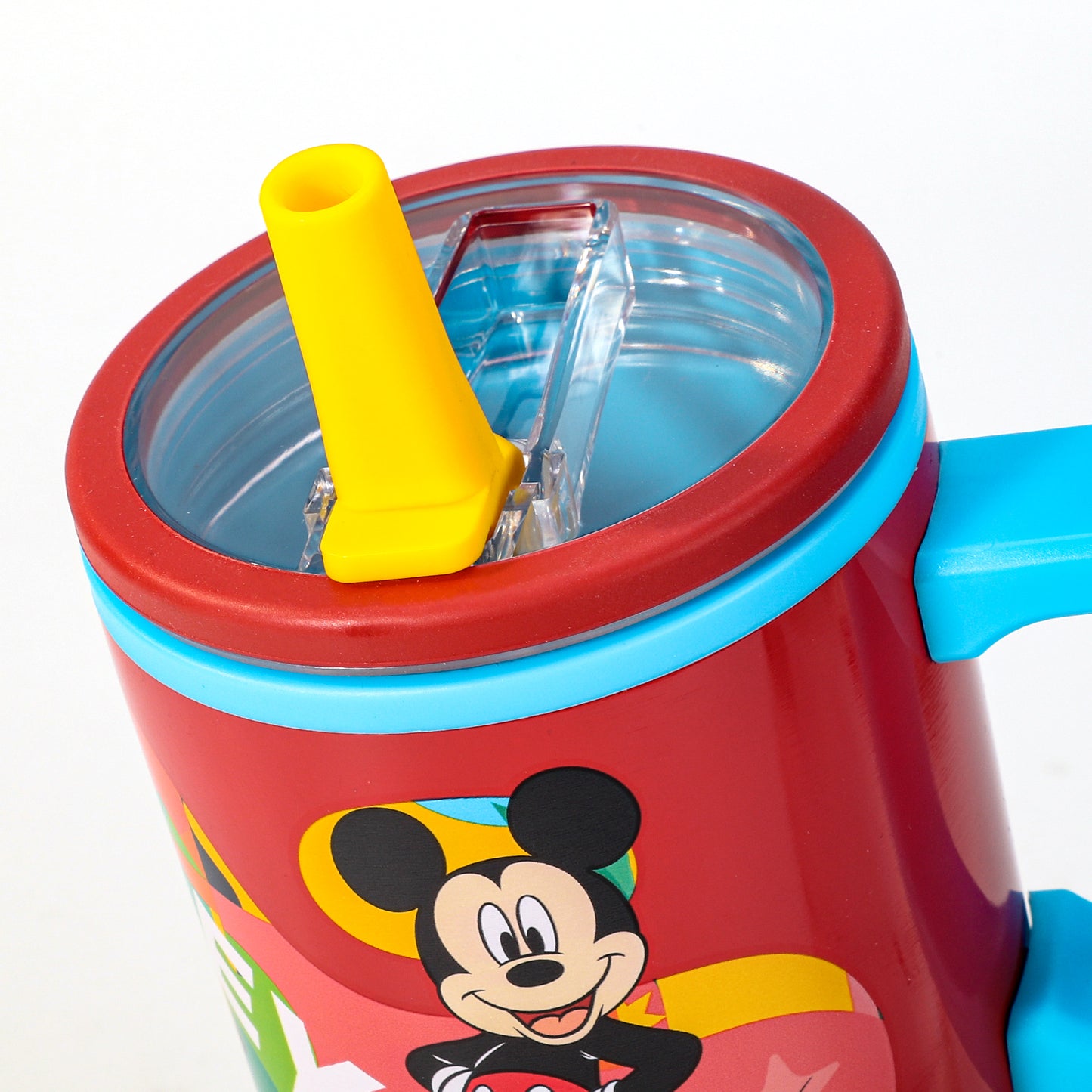 Mickey 640mL Double Walled Vacuum Insulated Tumbler with Straw & Handle
