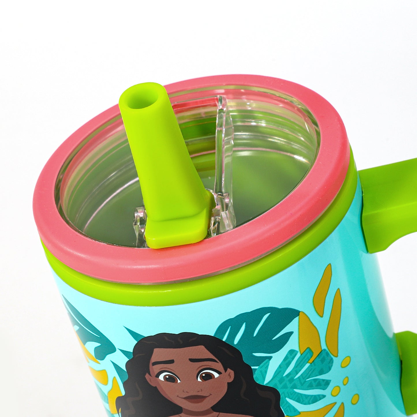 Moana 640mL Double Walled Vacuum Insulated Tumbler with Straw & Handle