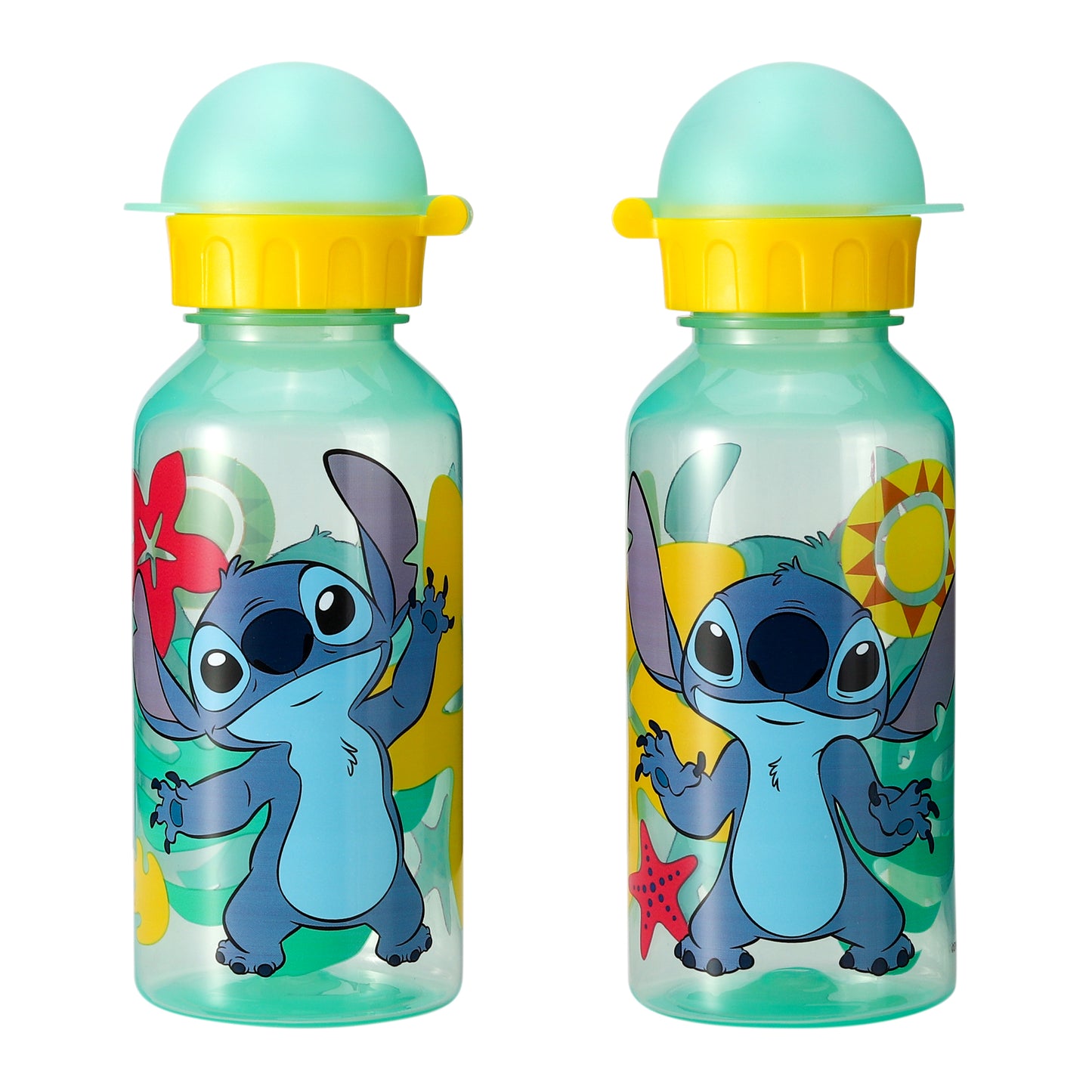 Stitch 370ml Water Bottle for Kids School Drinks Bottle Made of Durable Material Reusable BPA Free