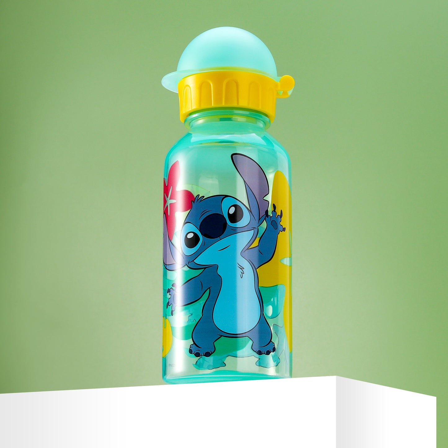 Stitch 370ml Water Bottle for Kids School Drinks Bottle Made of Durable Material Reusable BPA Free
