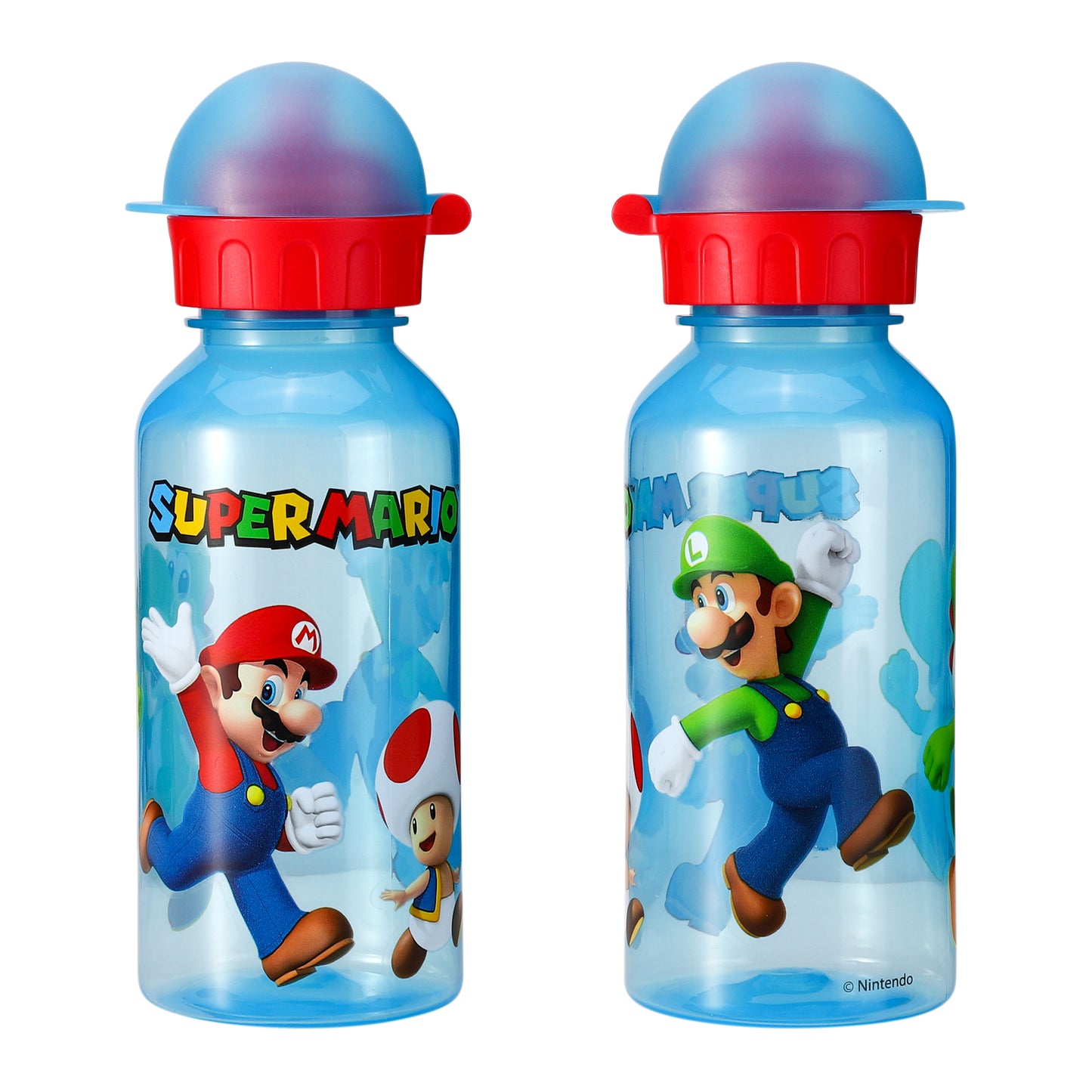 Super Mario 370ml Water Bottle for Kids School Drinks Bottle Made of Durable Material Reusable BPA Free