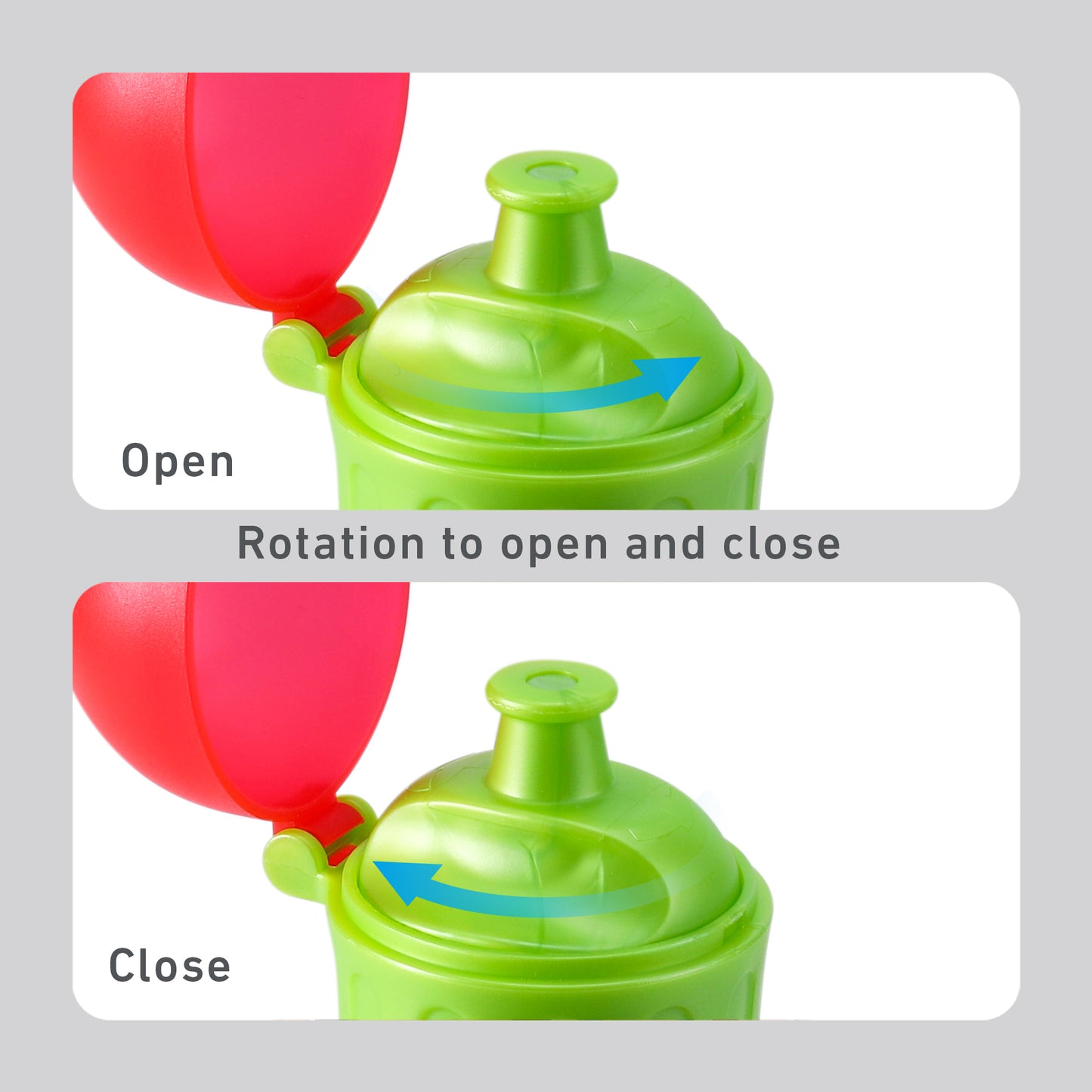 Cocomelon 370ml Water Bottle for Kids School Drinks Bottle Made of Durable Material Reusable BPA Free