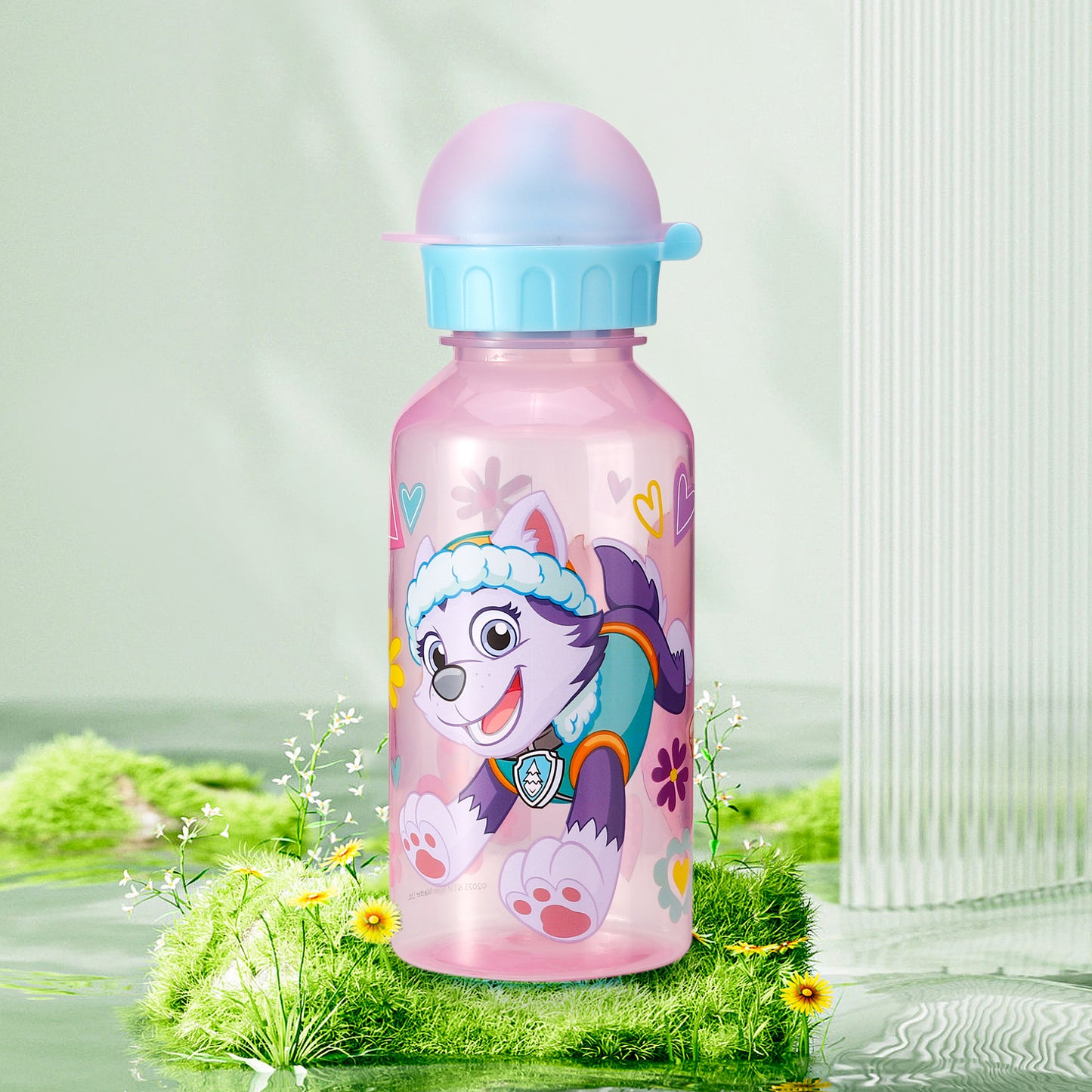 Paw Patrol Girl 370ml Water Bottle for Kids School Drinks Bottle Made of Durable Material Reusable BPA Free