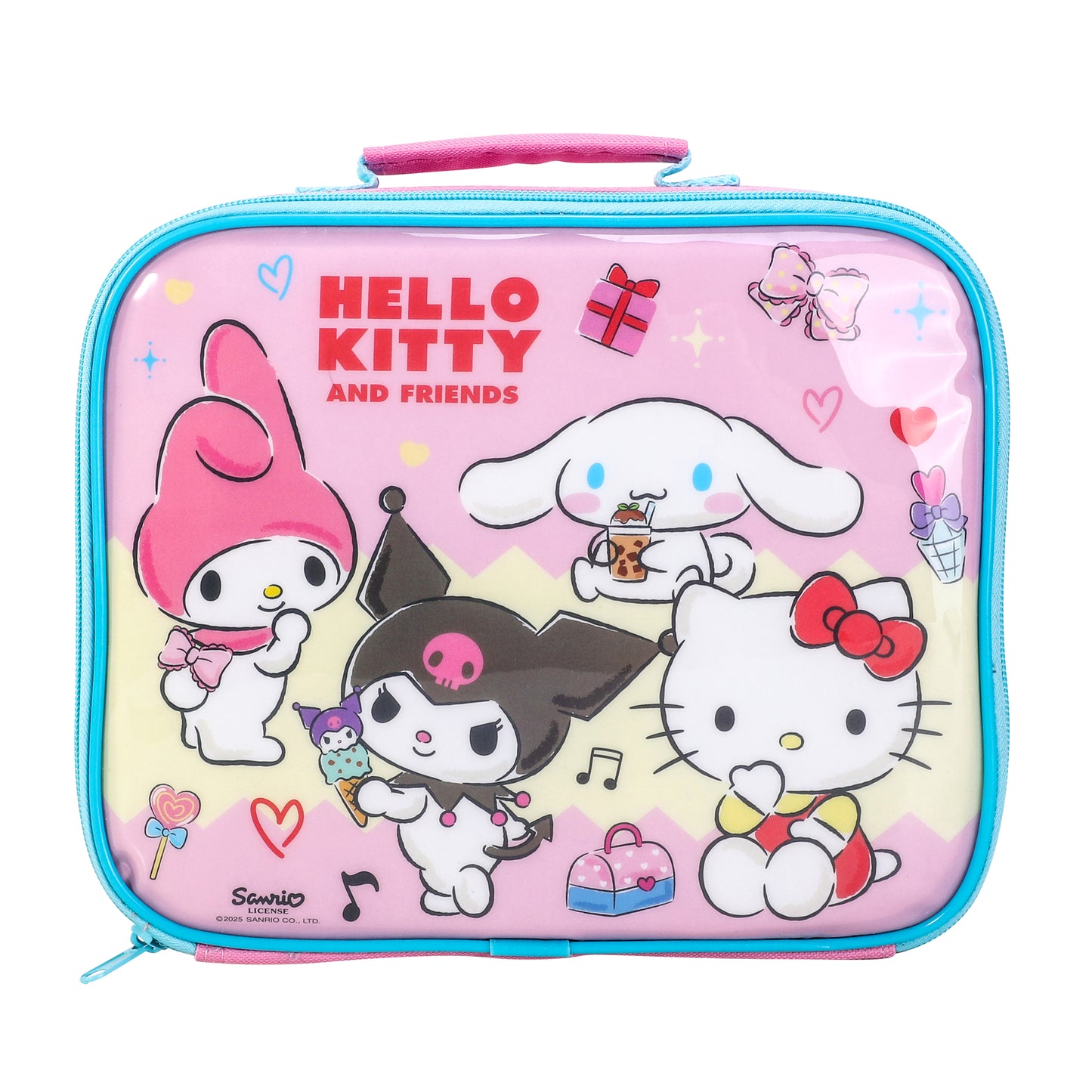 Hello Kitty & Friends Insulated Lunch Box Bag, Perfect Size for Packing Hot or Cold Snacks, BPA Free