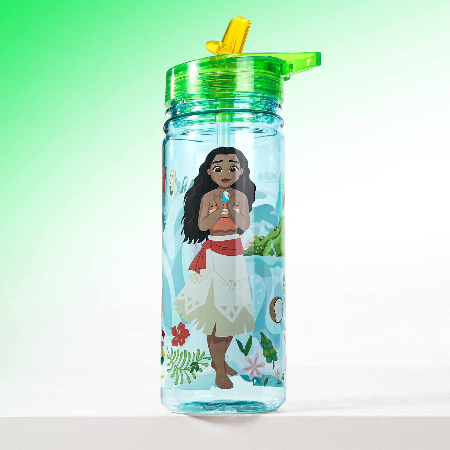 Moana 580ml Water Bottle for Kids School Drinks Bottle Made of Durable Ecozen Reusable BPA Free