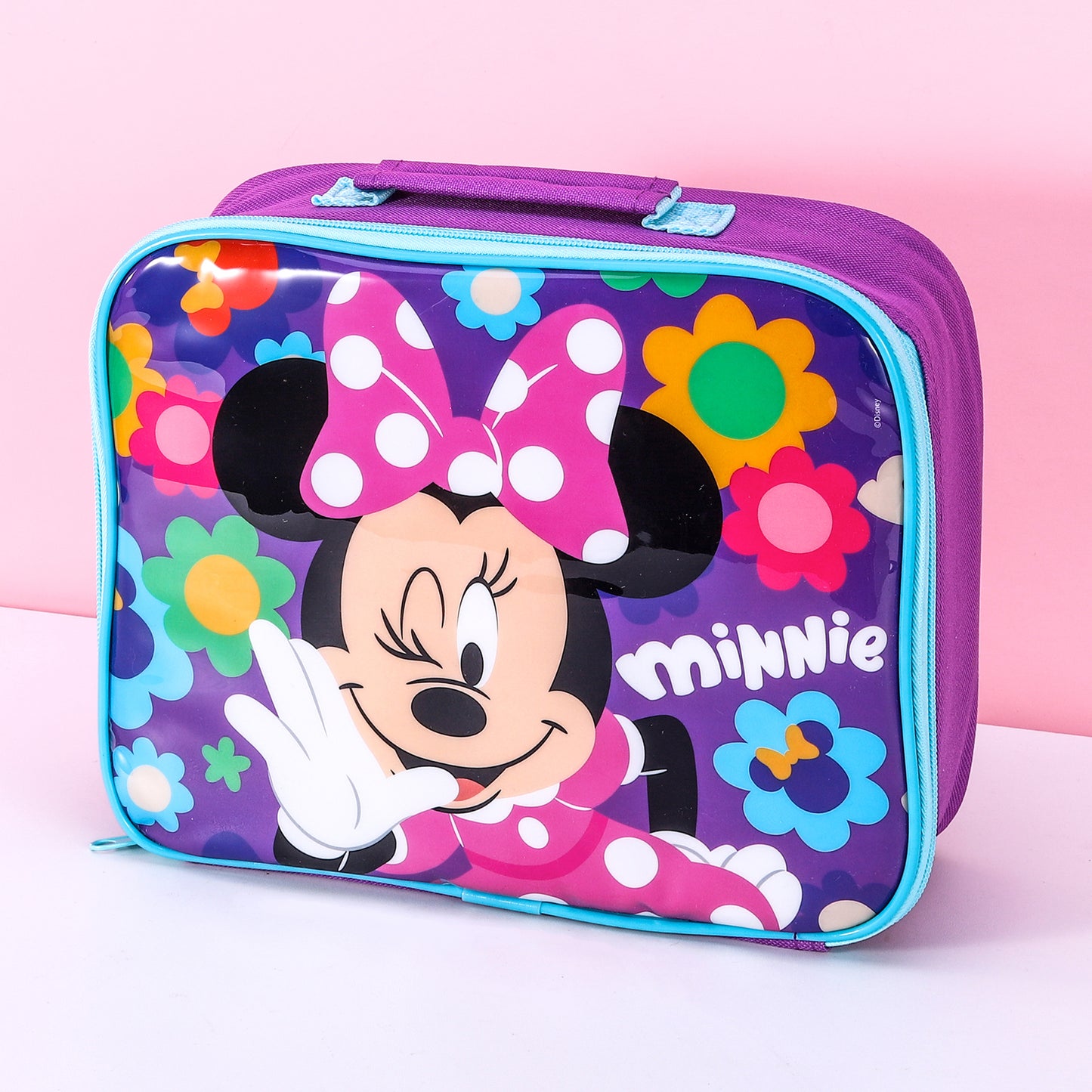 Disney Minnie Mouse Insulated Lunch Box Bag, Perfect Size for Packing Hot or Cold Snacks, BPA Free
