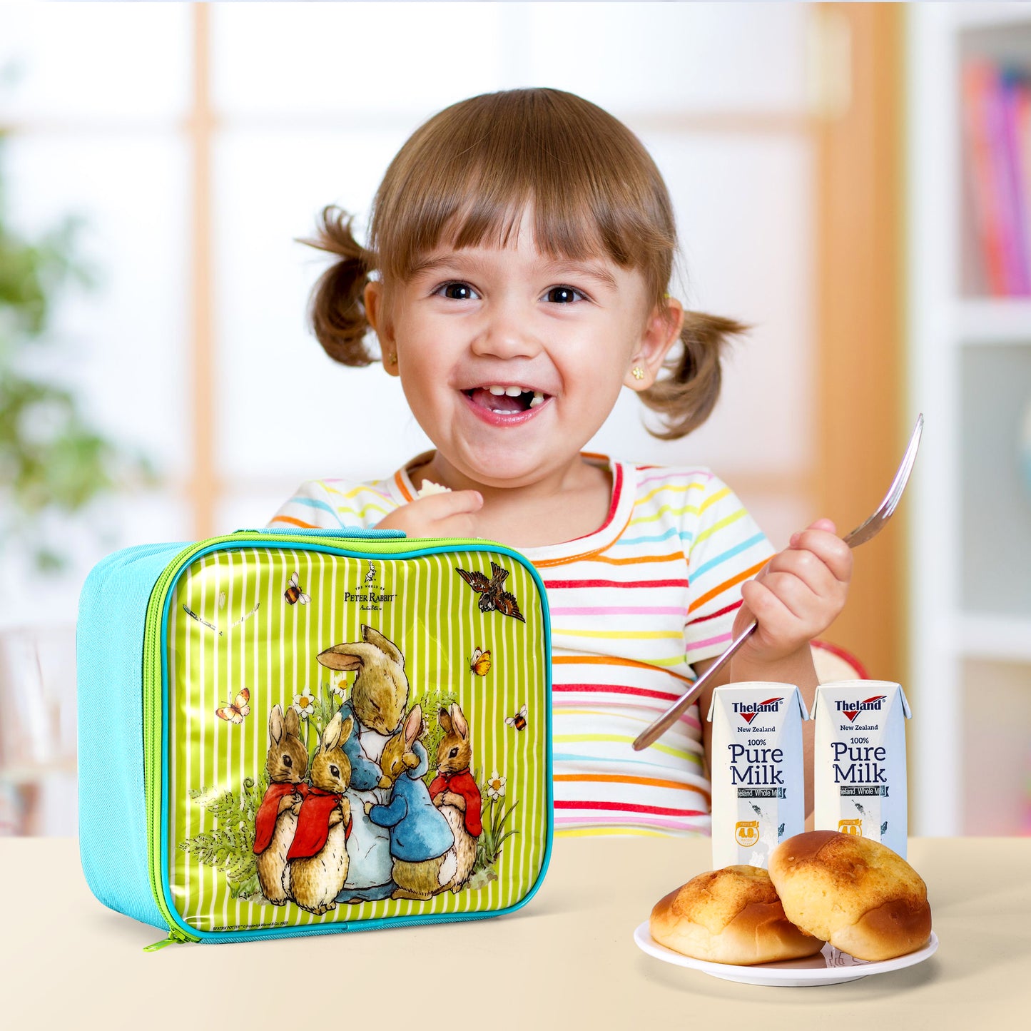 Peter Rabbit Insulated Lunch Box Bag, Perfect Size for Packing Hot or Cold Snacks, BPA Free