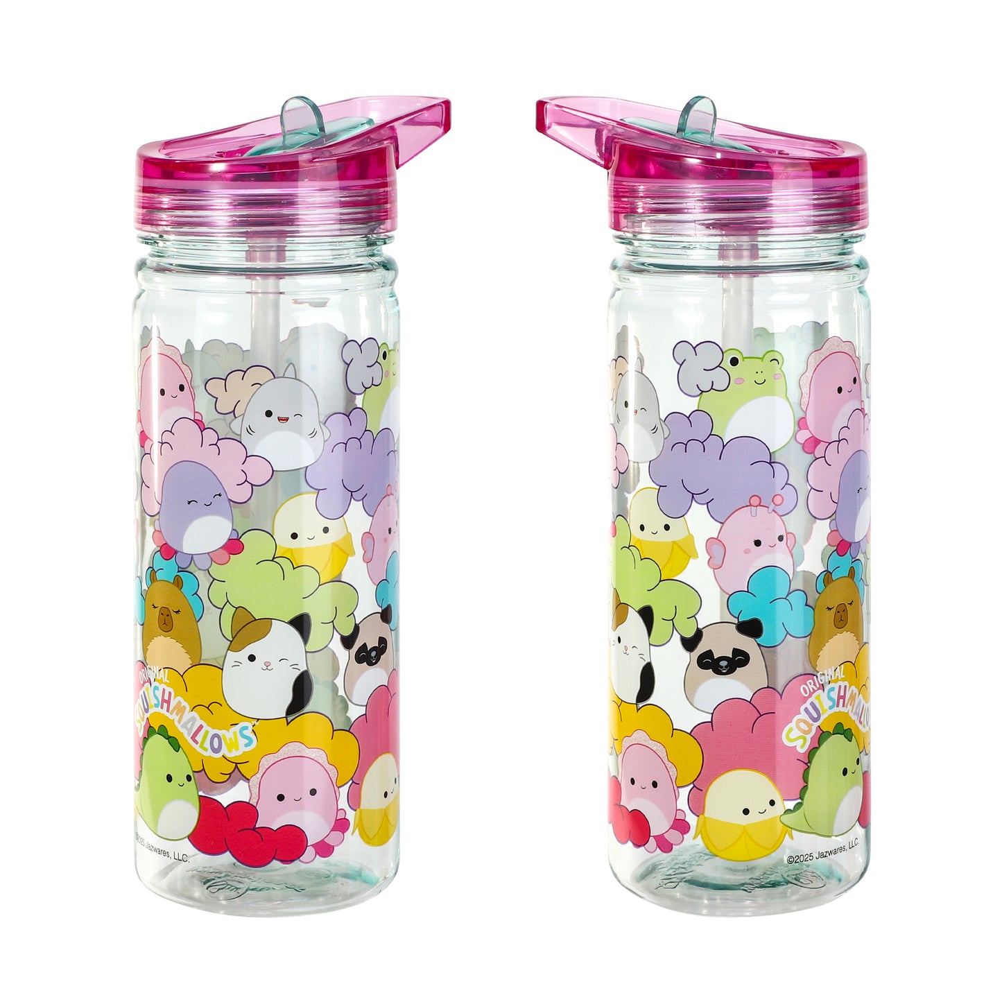 Squishmallows 580ml Water Bottle for Kids, School Drinks Bottle Made of Durable Ecozen BPA Free