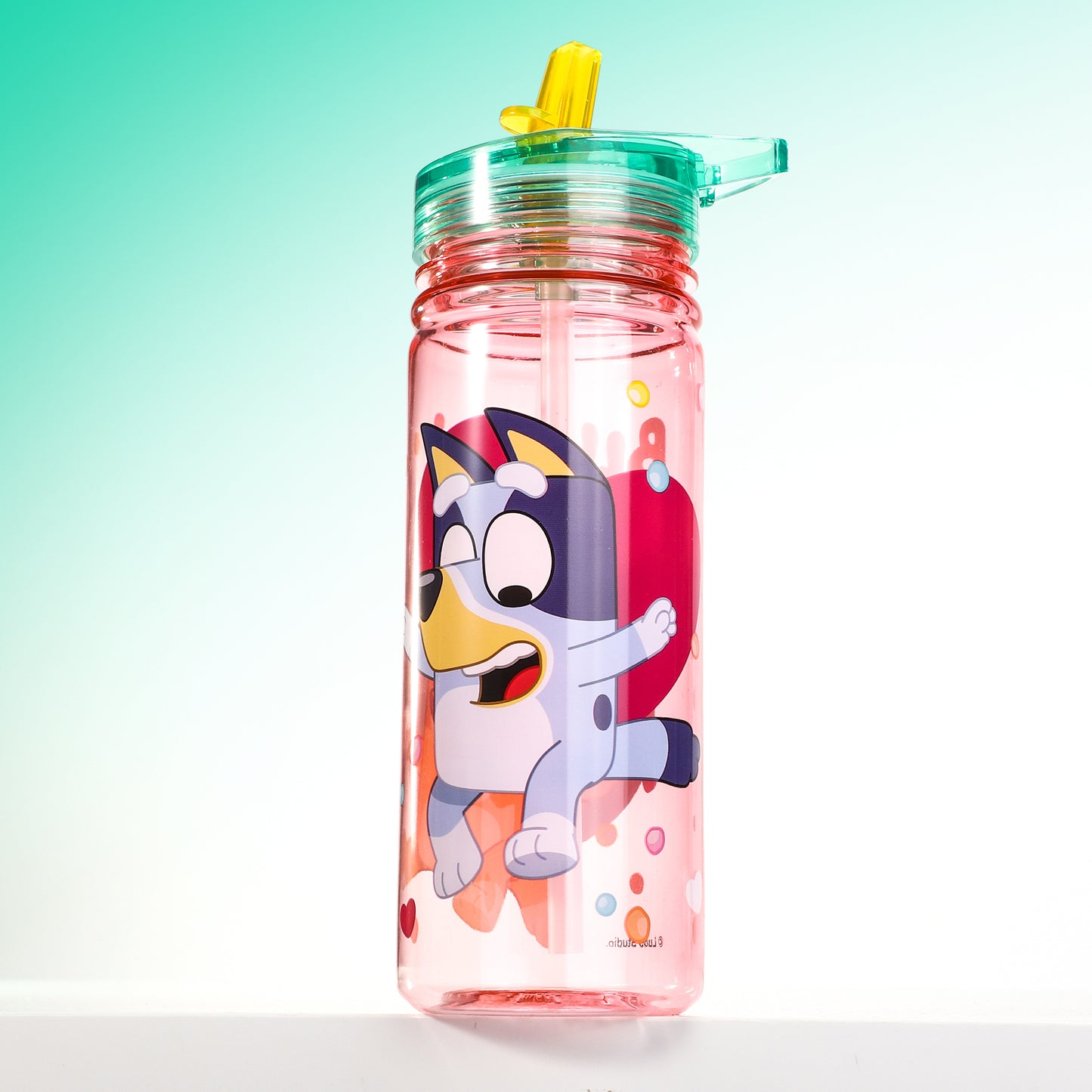 Bluey 580ml Water Bottle for Kids, School Drinks Bottle Made of Durable Ecozen BPA Free