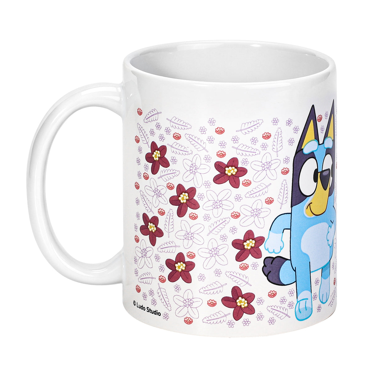 Bluey 11oz Ceramic Mug – 325ml Coffee Cup, Dishwasher & Microwave Safe, Officially Licensed Gift for Kids & Adults