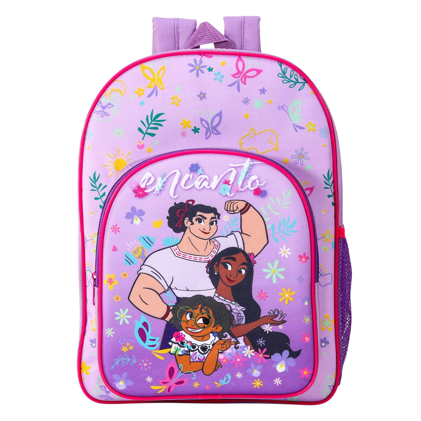 Disney Encanto Childrens Backpack Bag Boys Girls with side mesh pocket