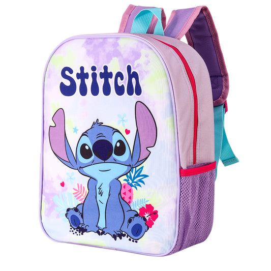 Disney Stitch Kids Childrens Backpack Bag Boys Girls with side mesh pocket