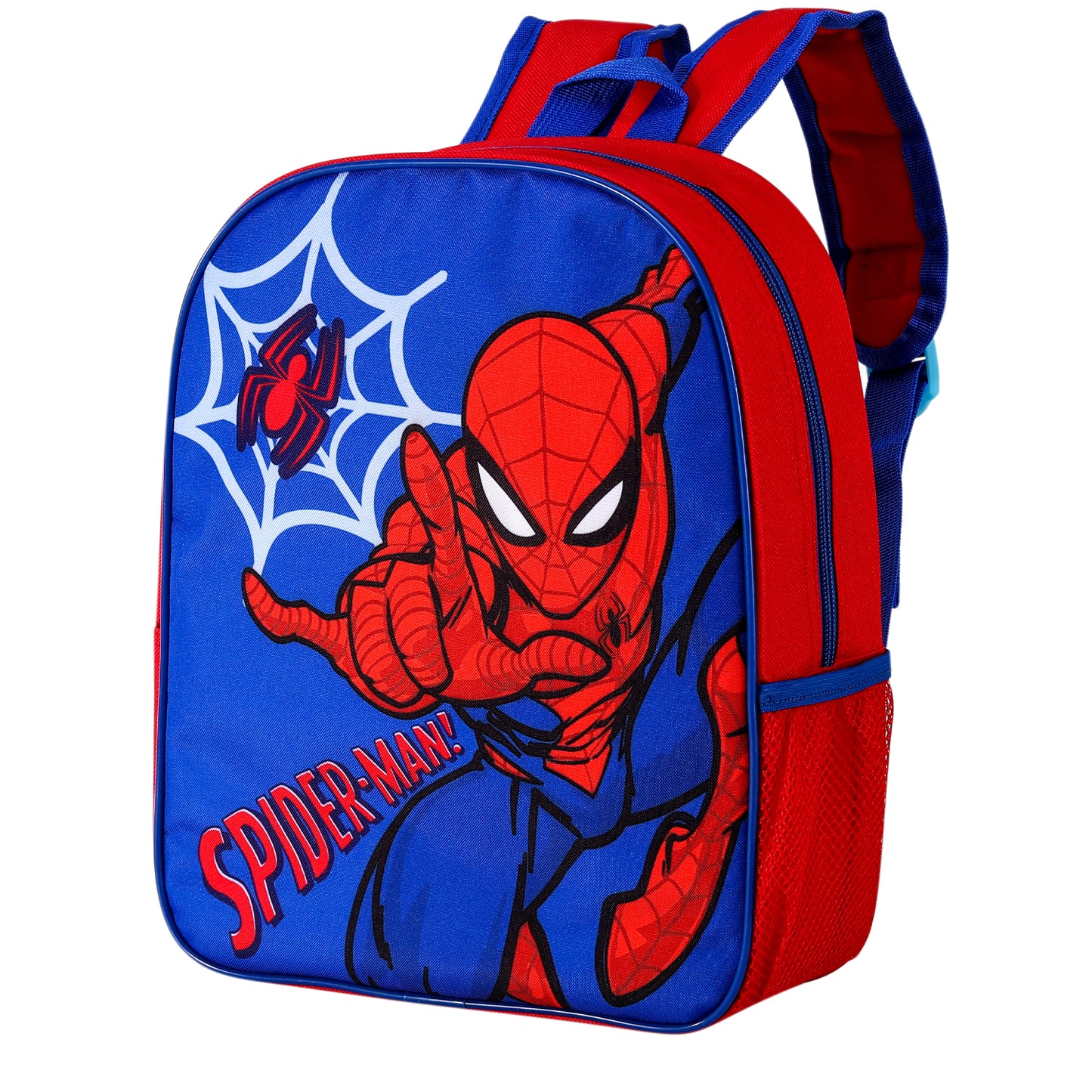 Spiderman Childrens Backpack Bag Boys Girls with side mesh pocket