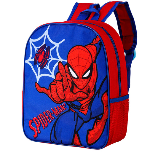 Spiderman Childrens Backpack Bag Boys Girls with side mesh pocket