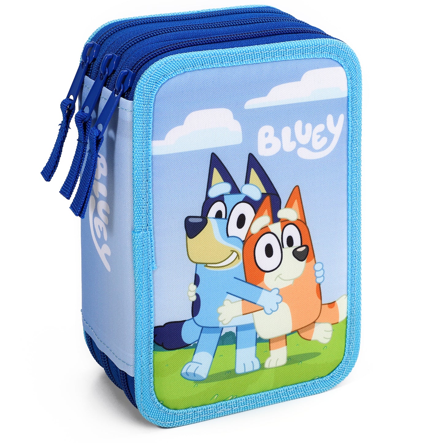 Bluey 3 Tier Large Pencil Case School Supplies Pens Pencils Sets