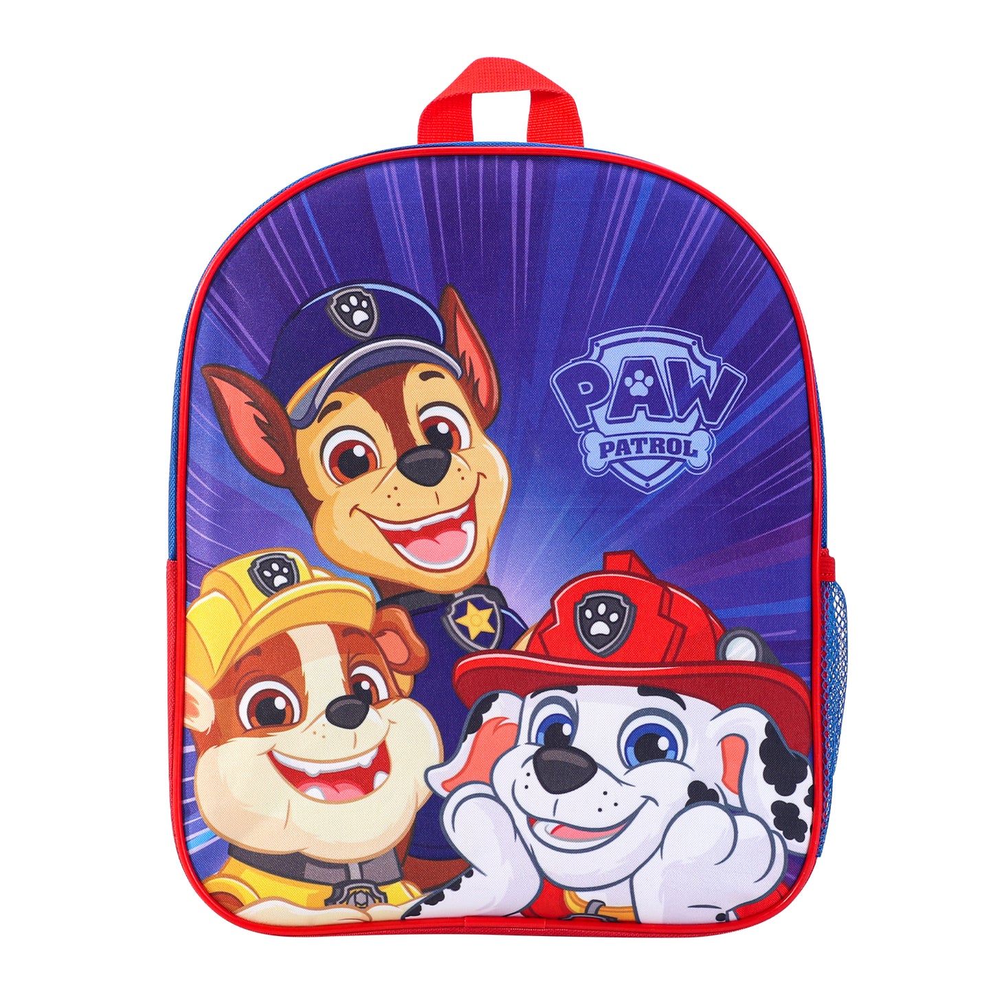 Paw Patrol Kids Childrens Backpack School Rucksack Travel Bag Boys Girls with side mesh pocket