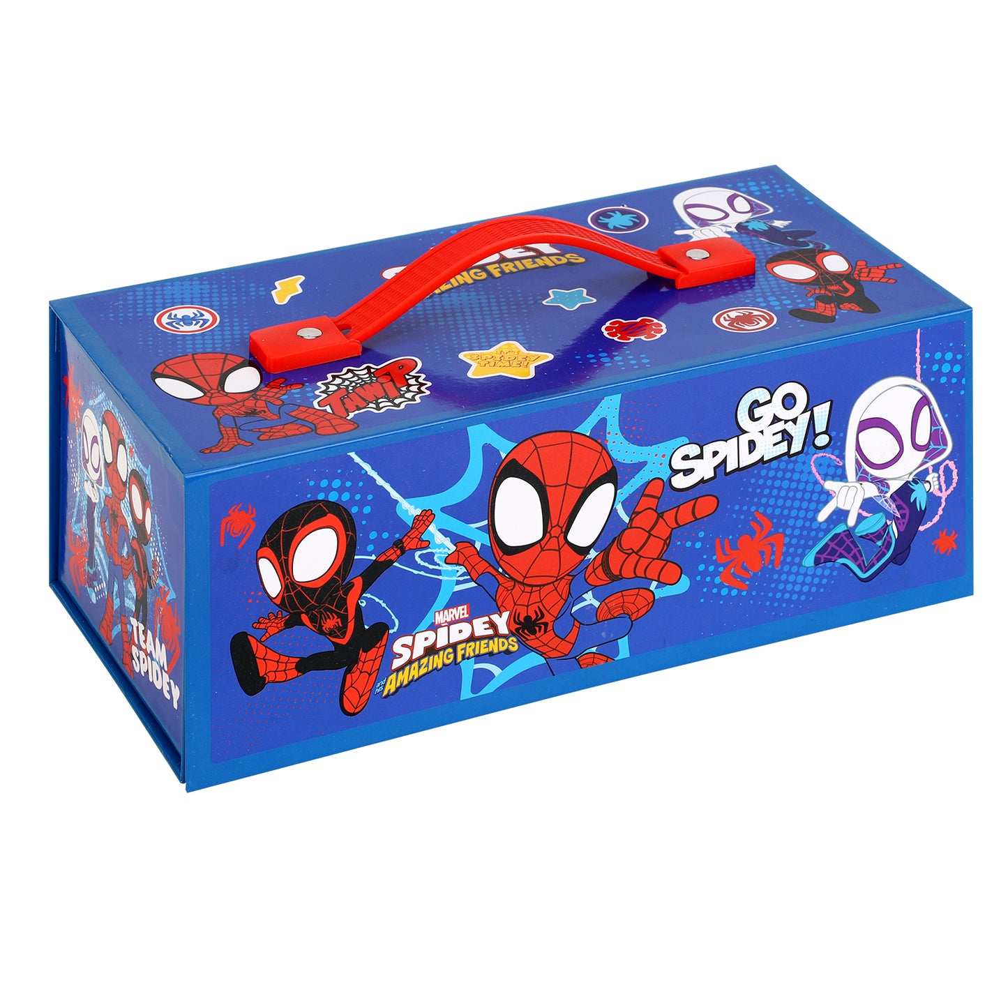 Spidey Kids 34pc Colouring Art Stationery Travel Set for Children
