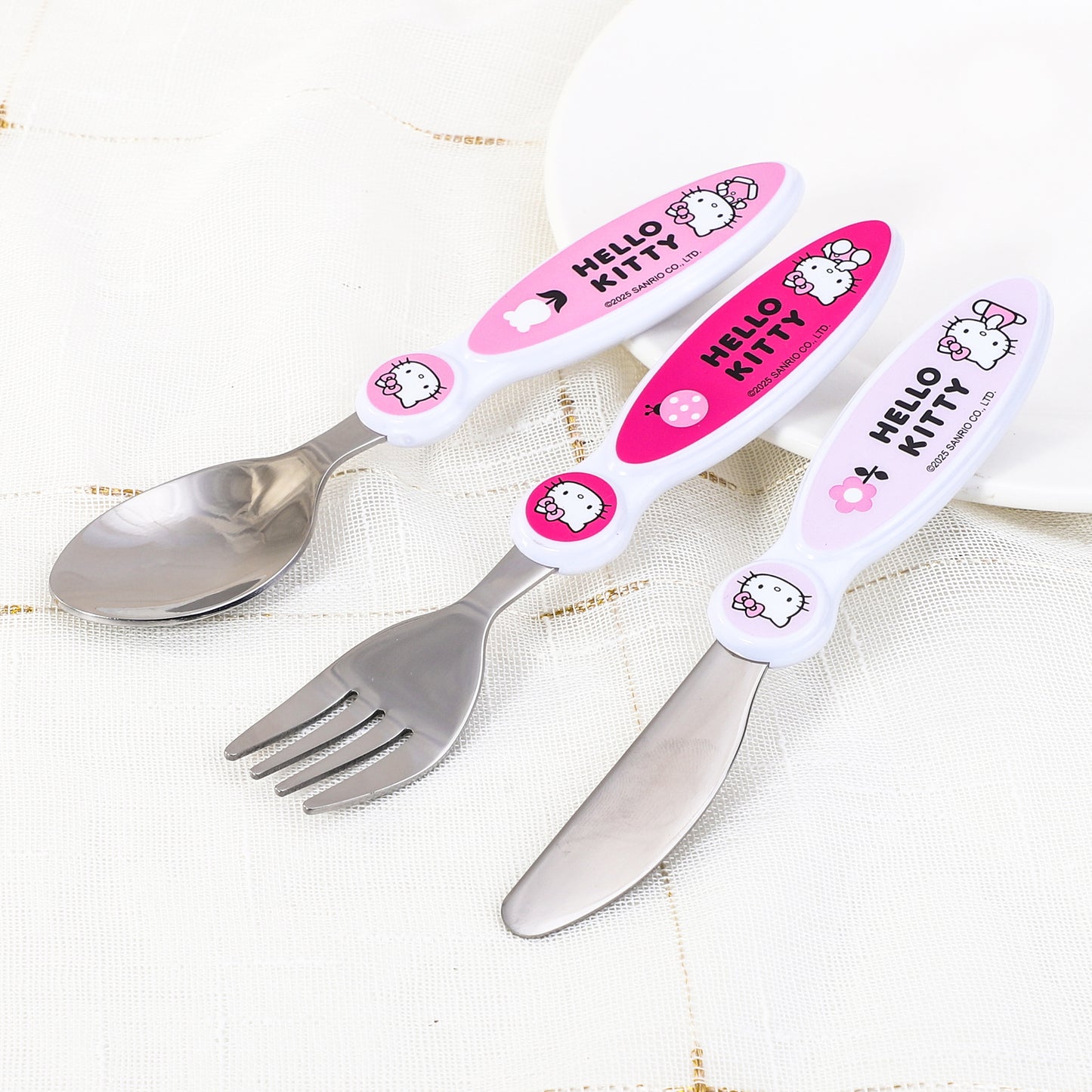 Hello Kitty Children's Kids 3pcs Cutlery Set