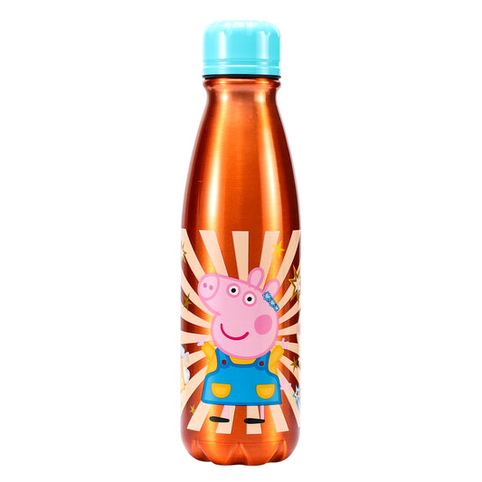 Peppa Pig Children's Aluminum Reusable Water Bottle 600ml