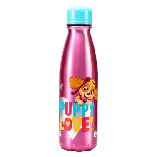 Paw Patrol Girls Children's Aluminum Reusable Water Bottle 600ml