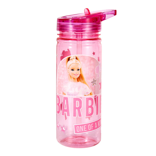 Barbie 580ml Water Bottle for Kids, School Drinks Bottle Made of Durable Ecozen BPA Free