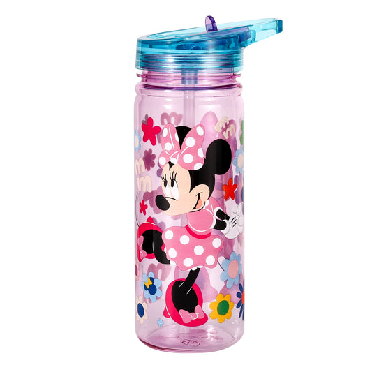 Minnie Mouse 580ml Water Bottle for Kids, School Drinks Bottle Made of Durable Ecozen BPA Free