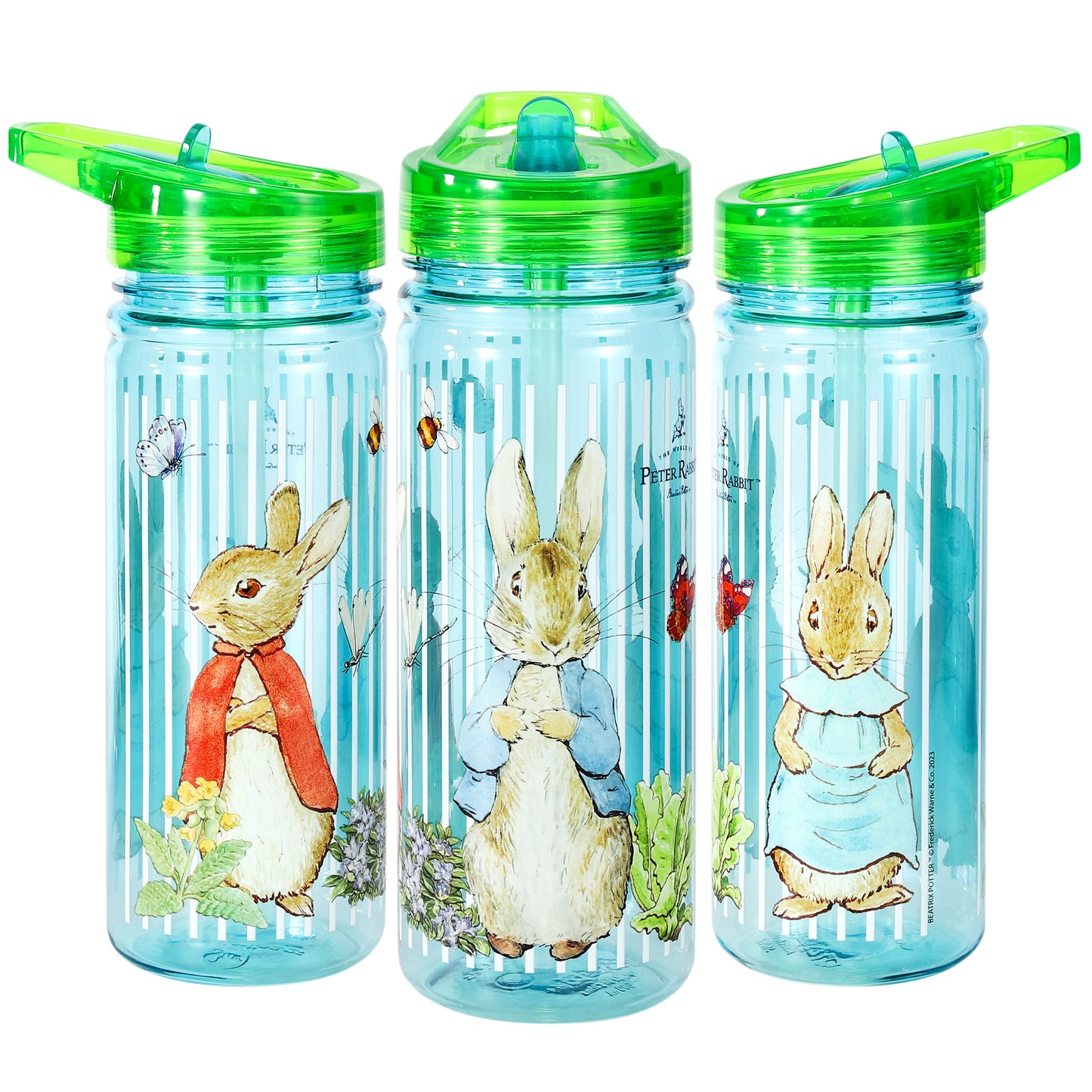 Peter Rabbit 580ml Water Bottle for Kids, School Drinks Bottle Made of Durable Ecozen BPA Free