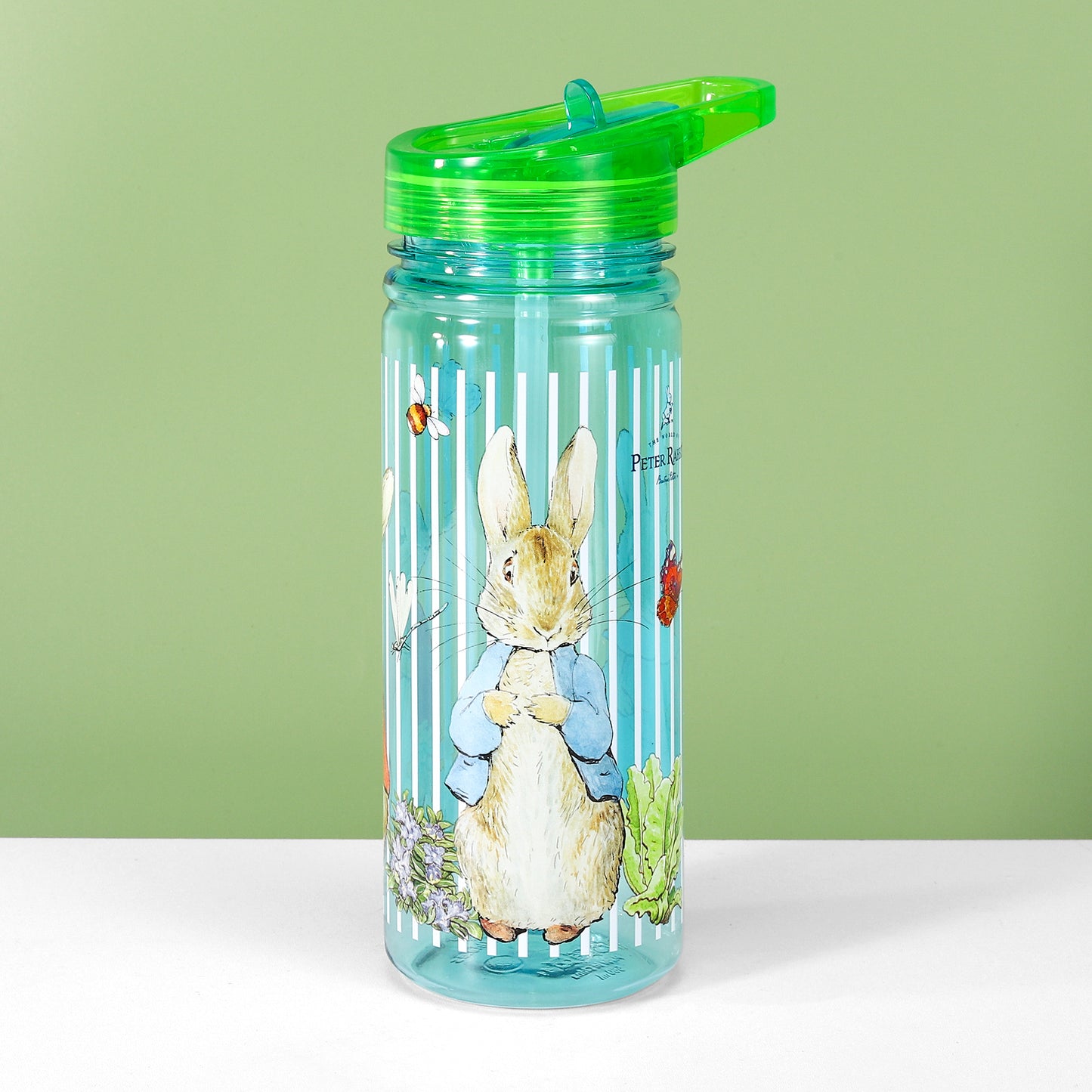 Peter Rabbit 580ml Water Bottle for Kids, School Drinks Bottle Made of Durable Ecozen BPA Free