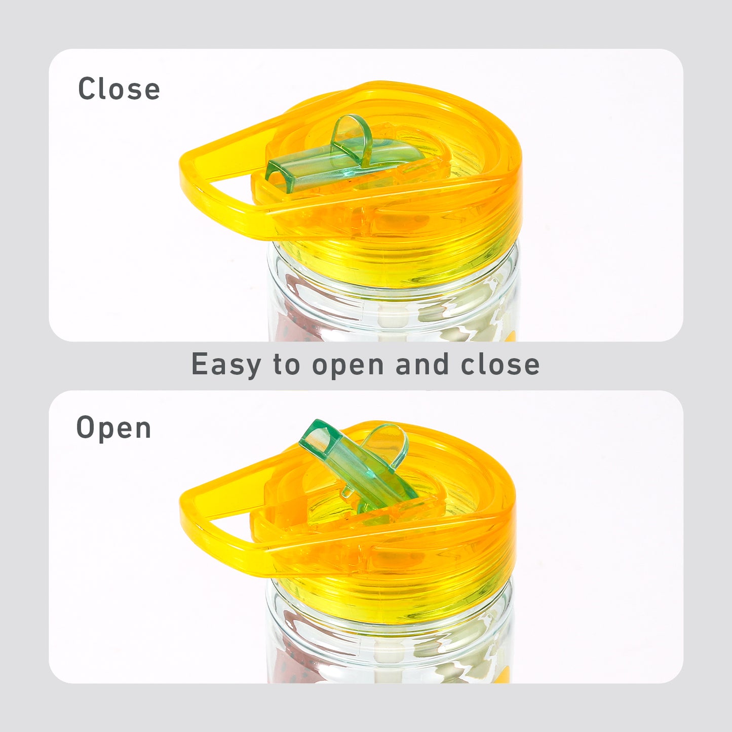 Fireman Sam 580ml Water Bottle for Kids, School Drinks Bottle Made of Durable Tritan BPA Free