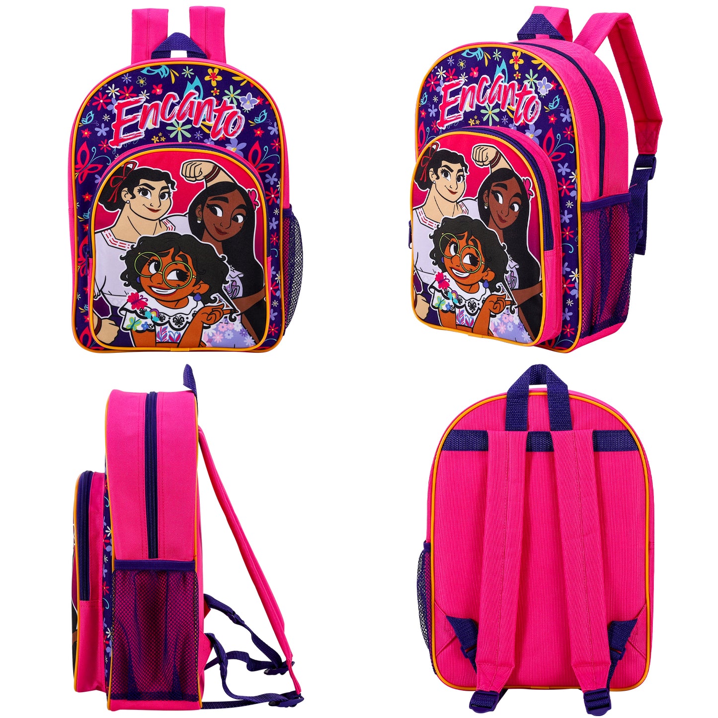 Disney Encanto Kids Childrens Premium Backpack School Rucksack Travel Bag, Multicolour