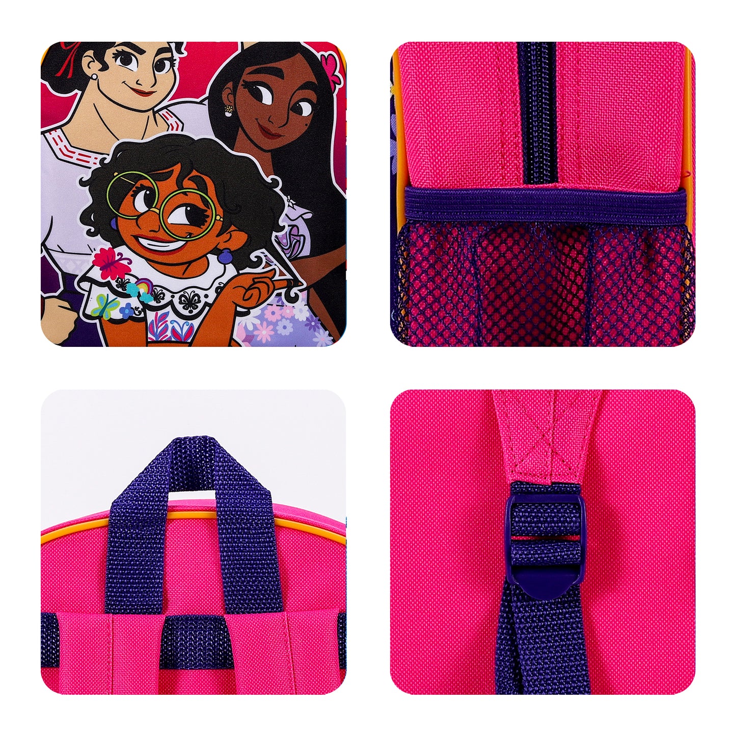 Disney Encanto Kids Childrens Premium Backpack School Rucksack Travel Bag, Multicolour