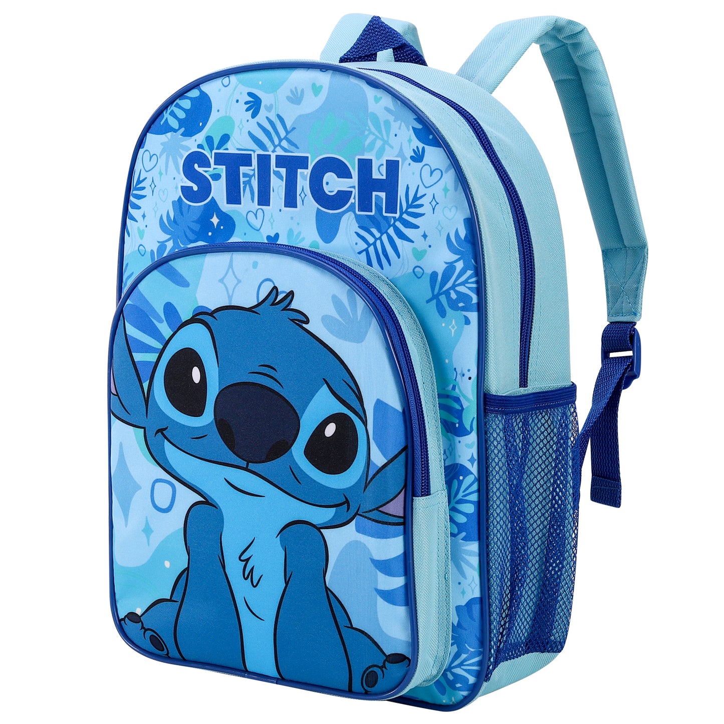 Stitch Childrens Backpack Bag Boys Girls with side mesh pocket