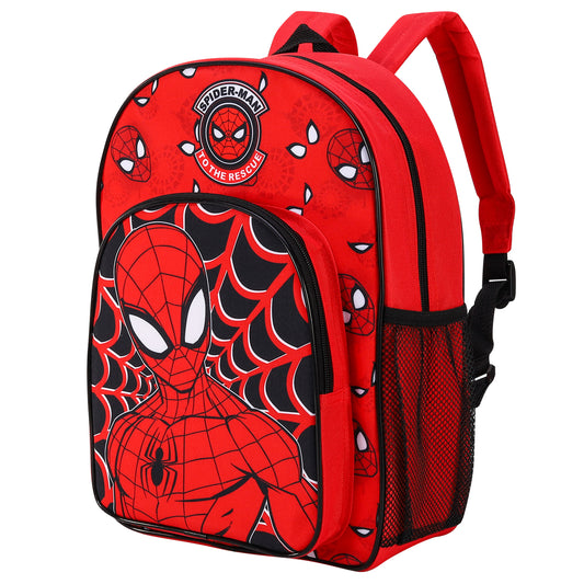 Spiderman Childrens Backpack Bag Boys Girls with side mesh pocket