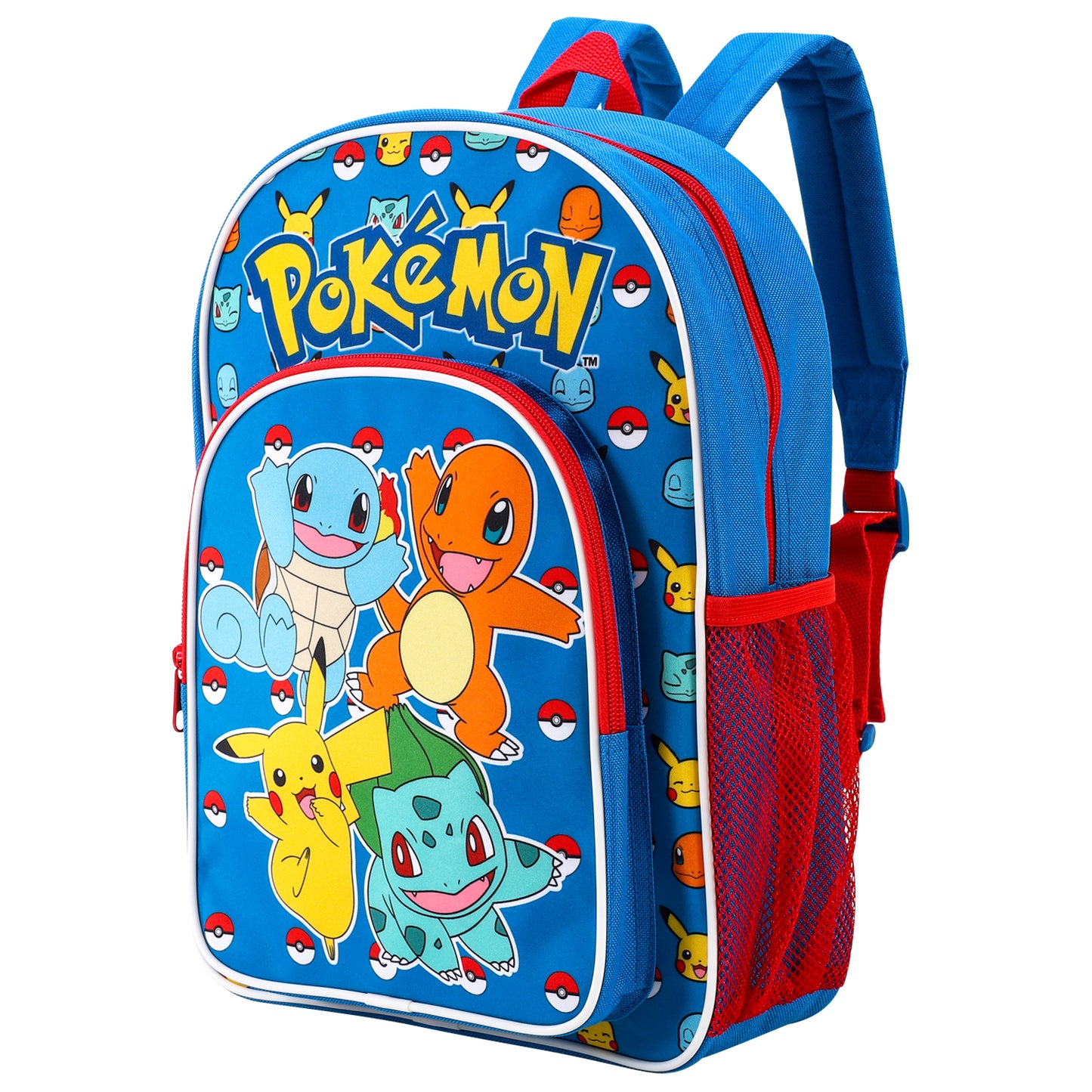Pokemon Kids Childrens Premium Backpack School Rucksack Travel Bag, Multicolour