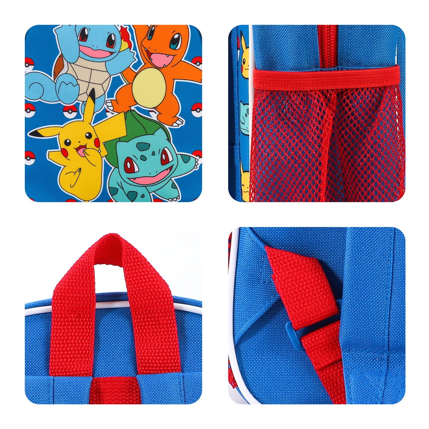 Pokemon Kids Childrens Premium Backpack School Rucksack Travel Bag, Multicolour