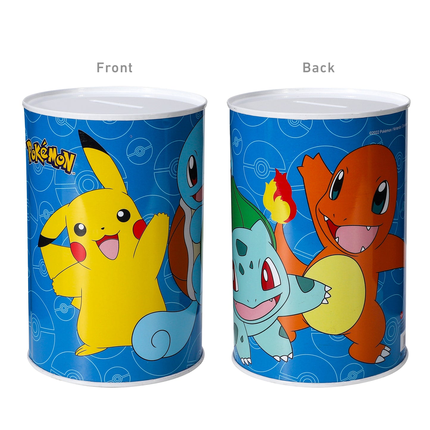 PoKéMoN Kids Money Piggy Bank Coin Saving Cash Tin Metal Box Boys Girls Multicolour