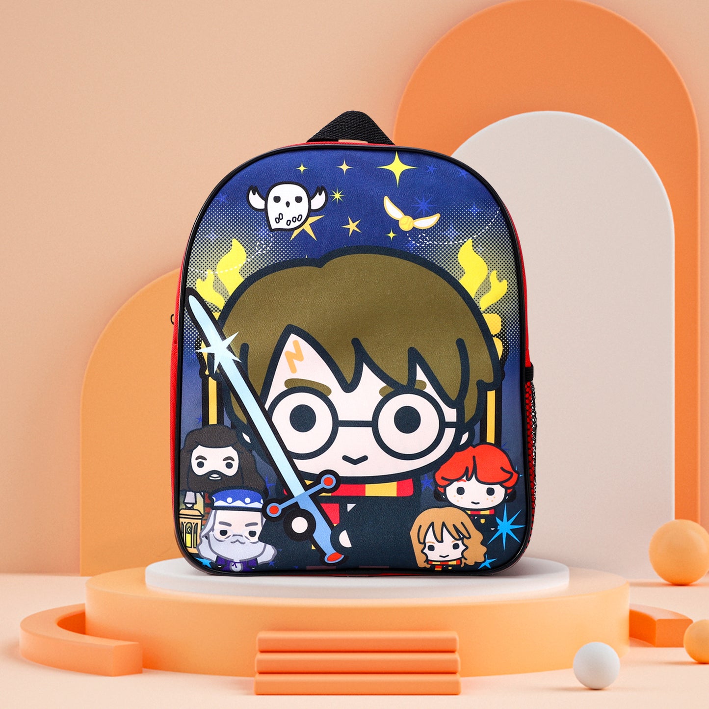 Harry Potter Kids Childrens Premium Backpack School Rucksack Travel Bag Boys Girls with side mesh pocket