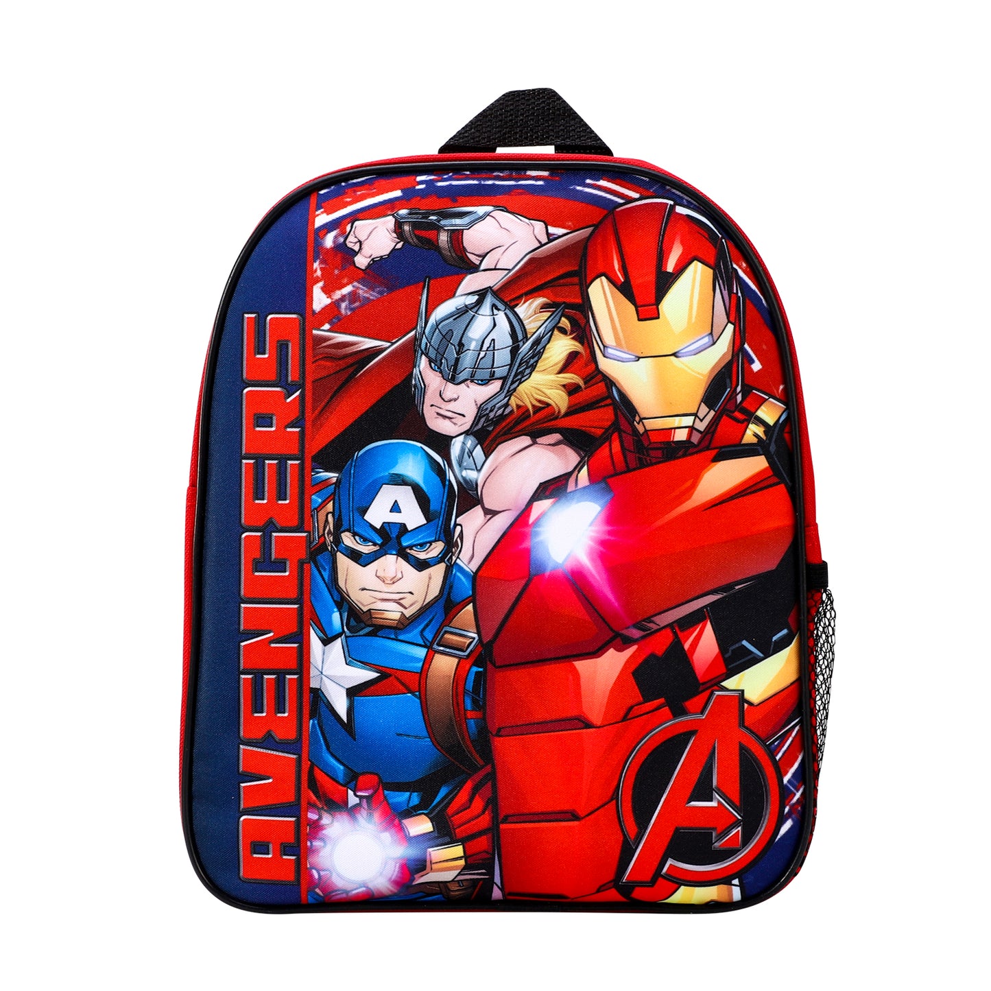 Avengers Kids Childrens Premium Backpack School Rucksack Travel Bag Boys Girls with side mesh pocket