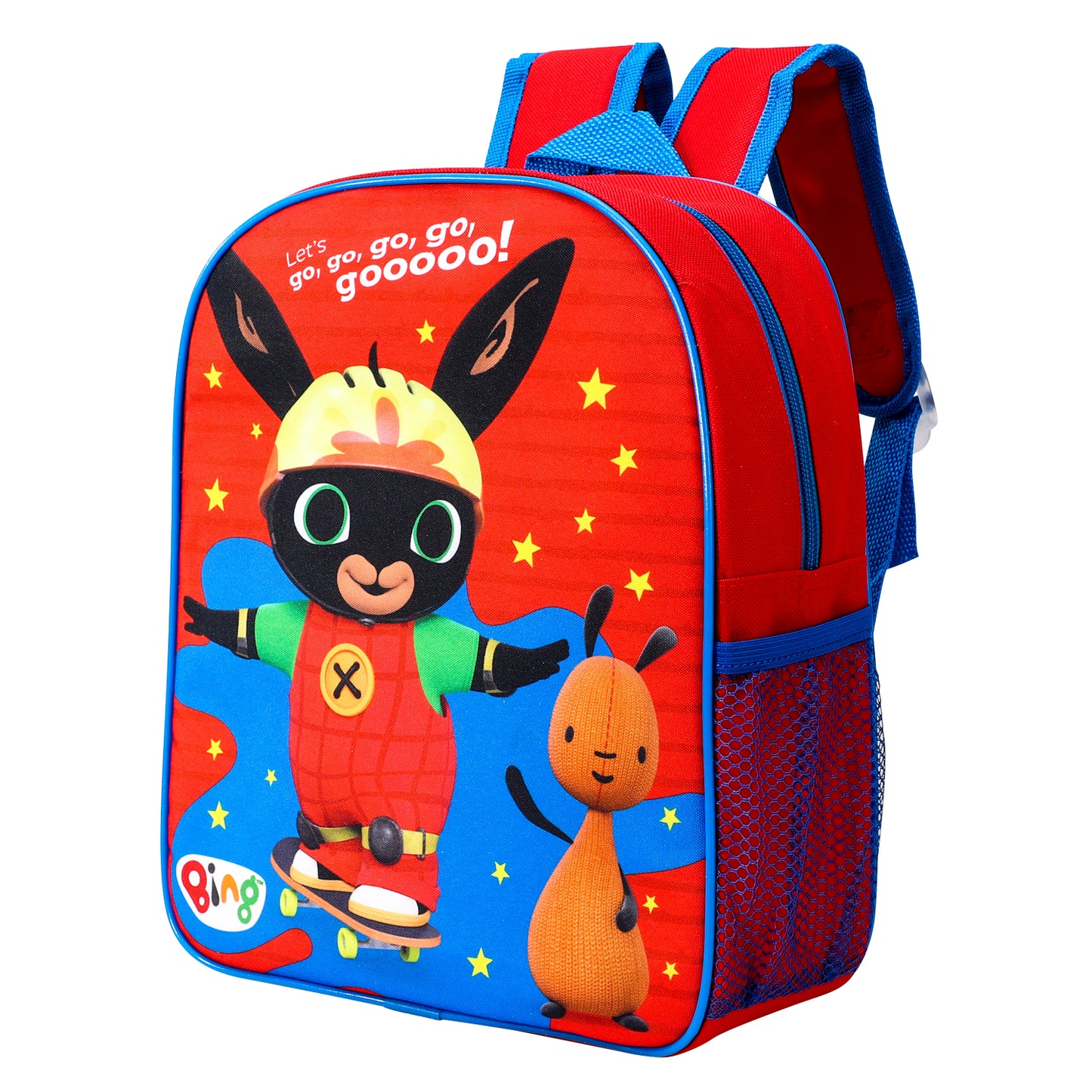 Bing Kids Childrens Premium Backpack School Rucksack Travel Bag Boys Girls with side mesh pocket