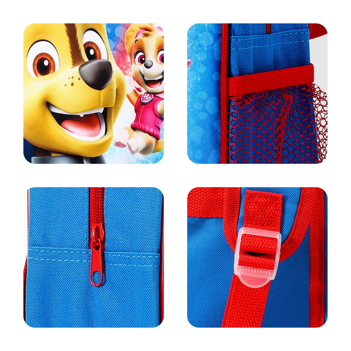Paw Patrol Kids Childrens Backpack School Rucksack Travel Bag Boys Girls with side mesh pocket Boys Girls