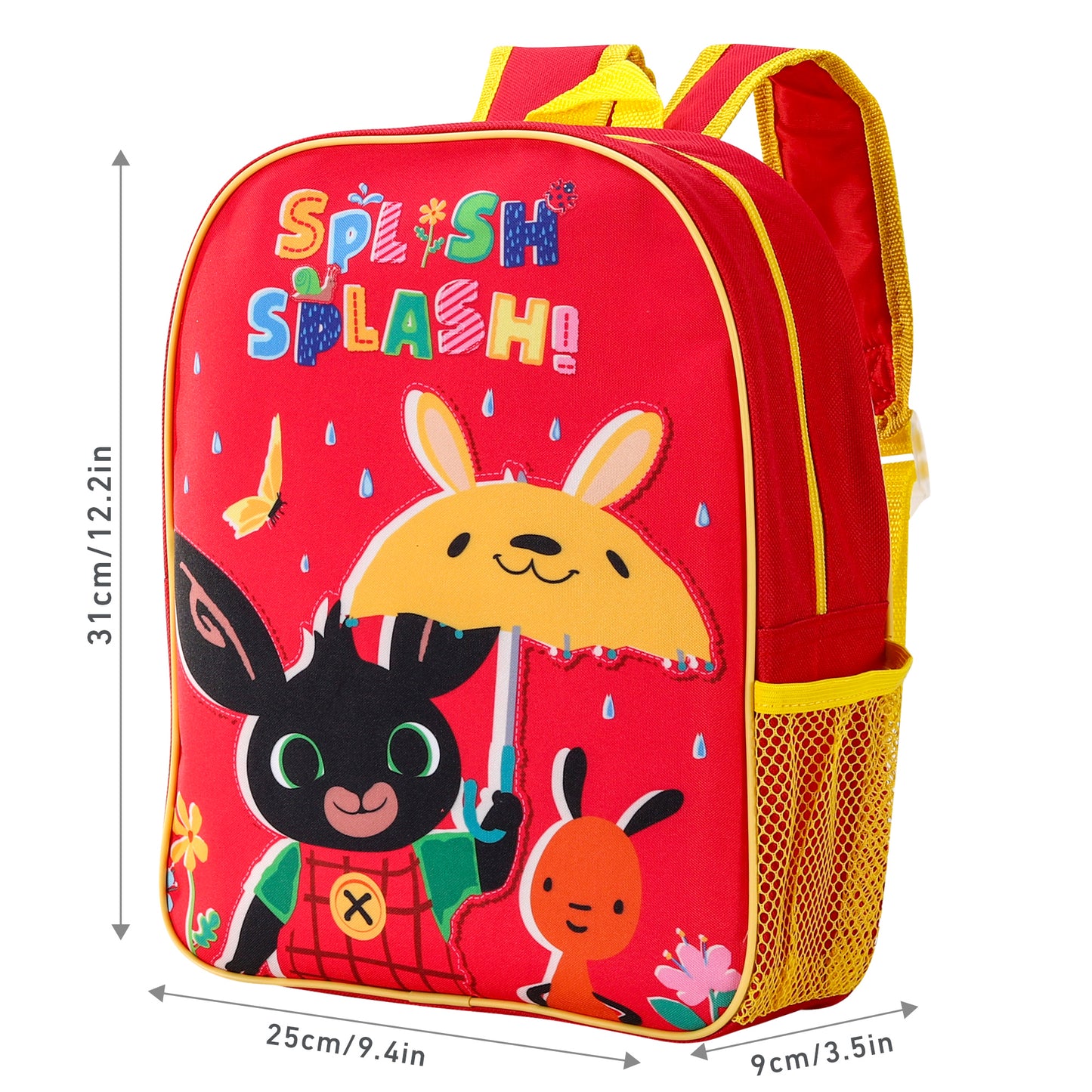 Bing Kids Childrens Backpack School Rucksack Travel Bag Boys Girls with side mesh pocket Boys Girls