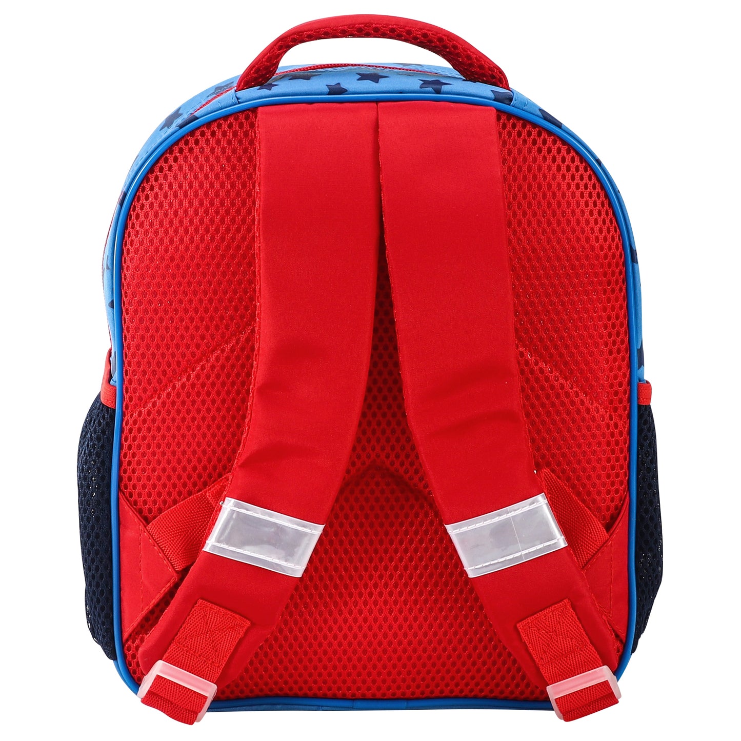 Paw Patrol Kids Childrens Premium Backpack School Rucksack Travel Bag with side mesh pockets and front zipped pocket, Multicolour