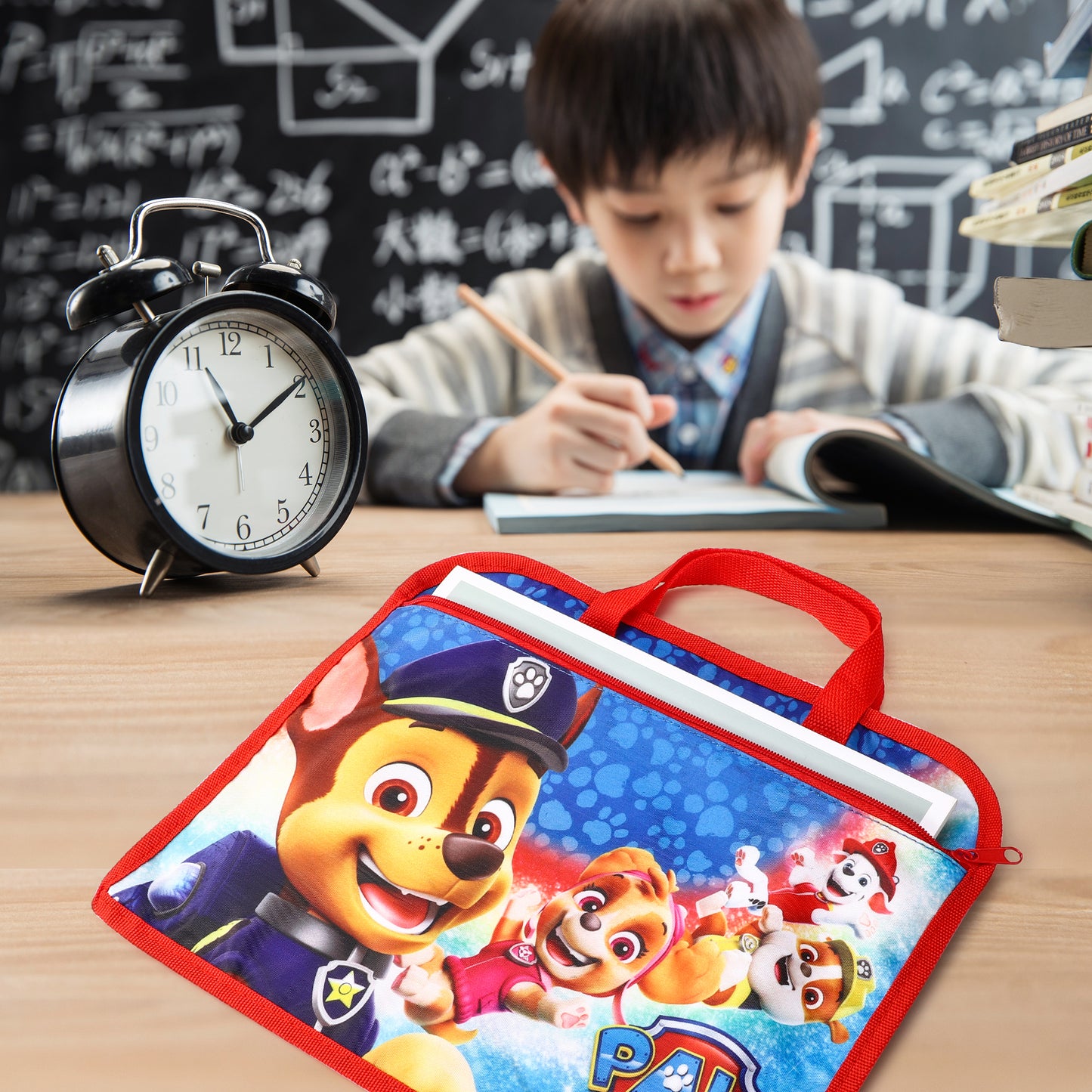 Paw Patrol Kids Childrens Zipped School Book Bag Primary Reading Bag Boys Girls