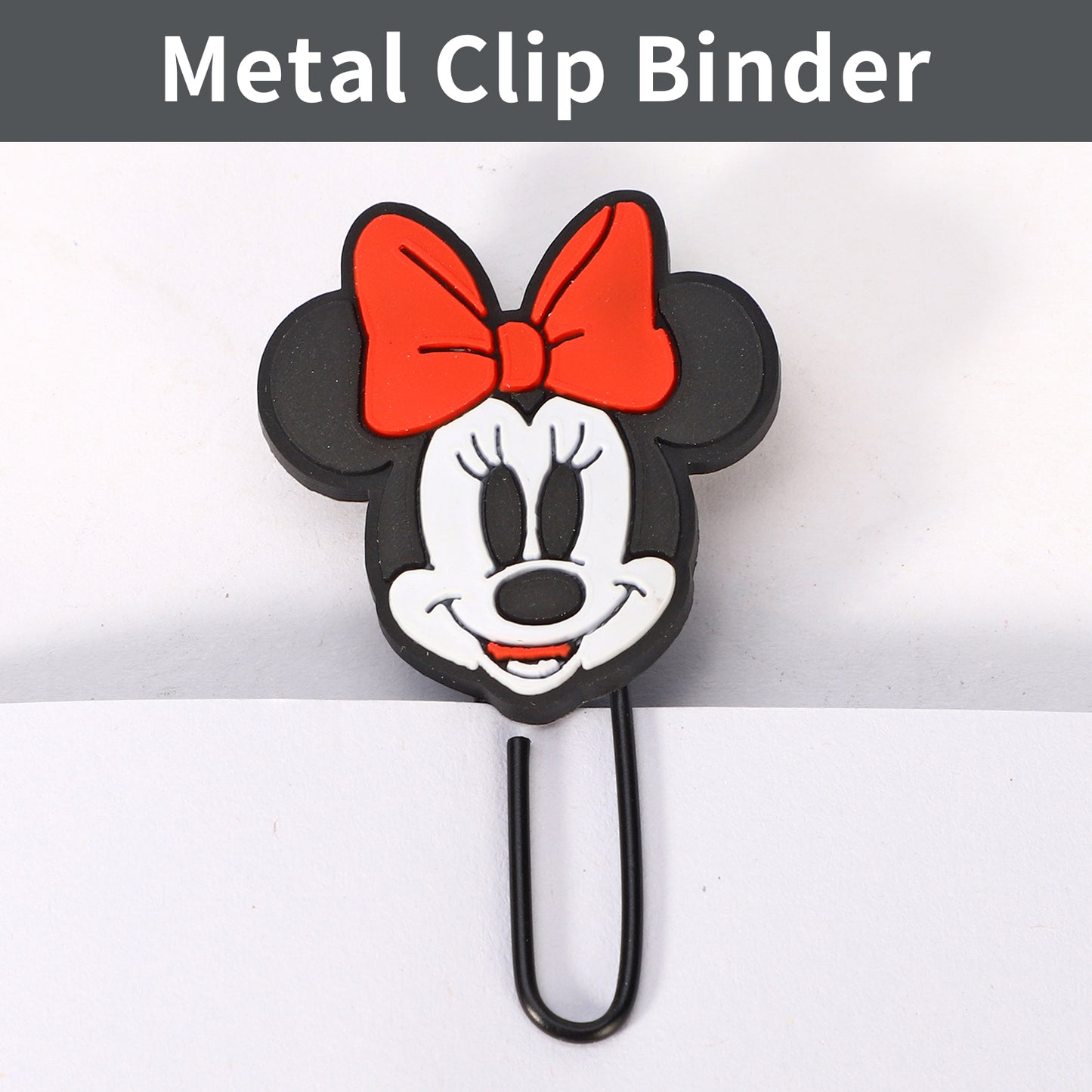 Minnie Mouse 9pcs Transparent Filled Pencil Case Stationery Set Waterproof Boys Girls Kids Children School Travel Exam