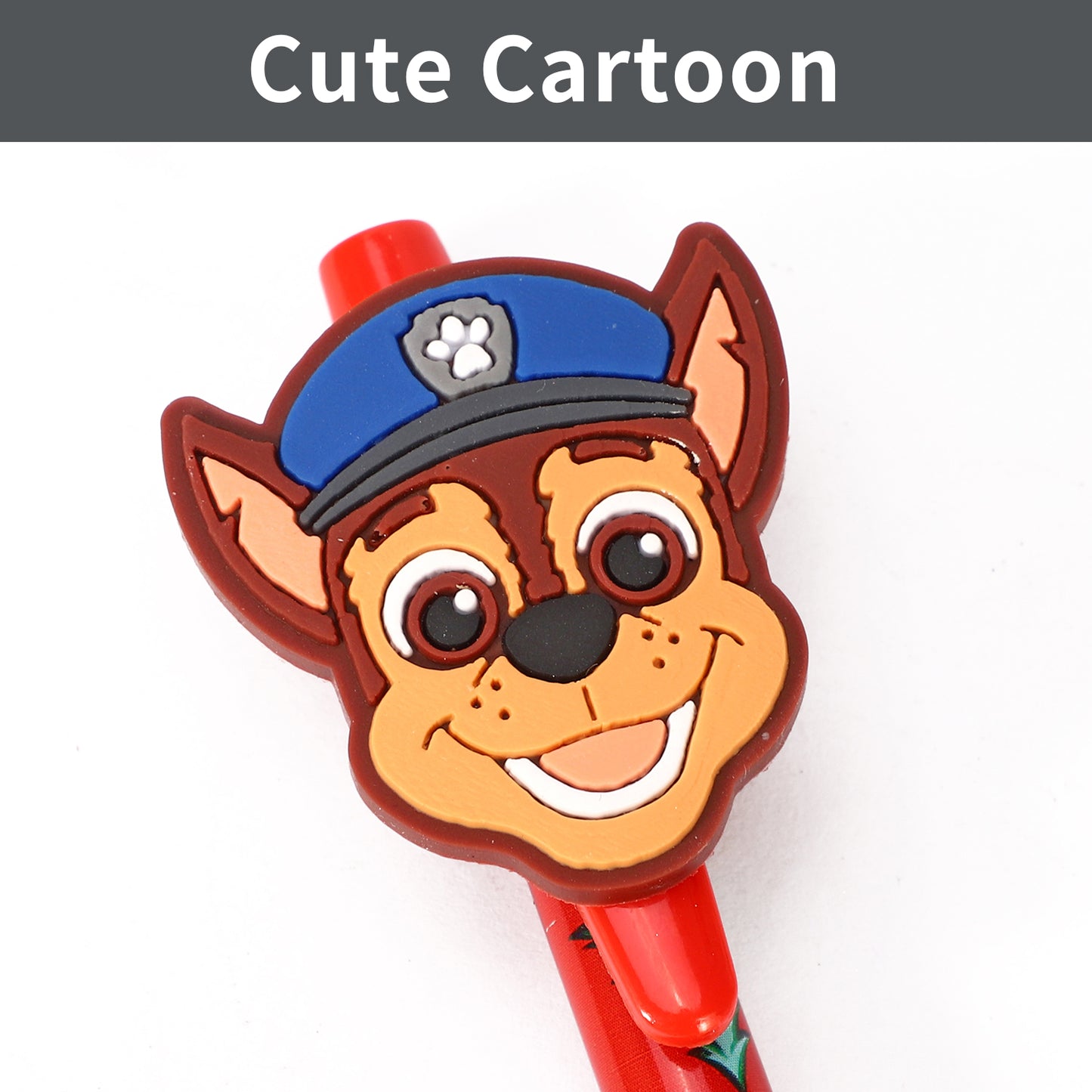 Paw Patrol 9pcs Transparent Filled Pencil Case Stationery Set Waterproof Boys Girls Kids Children School Travel Exam