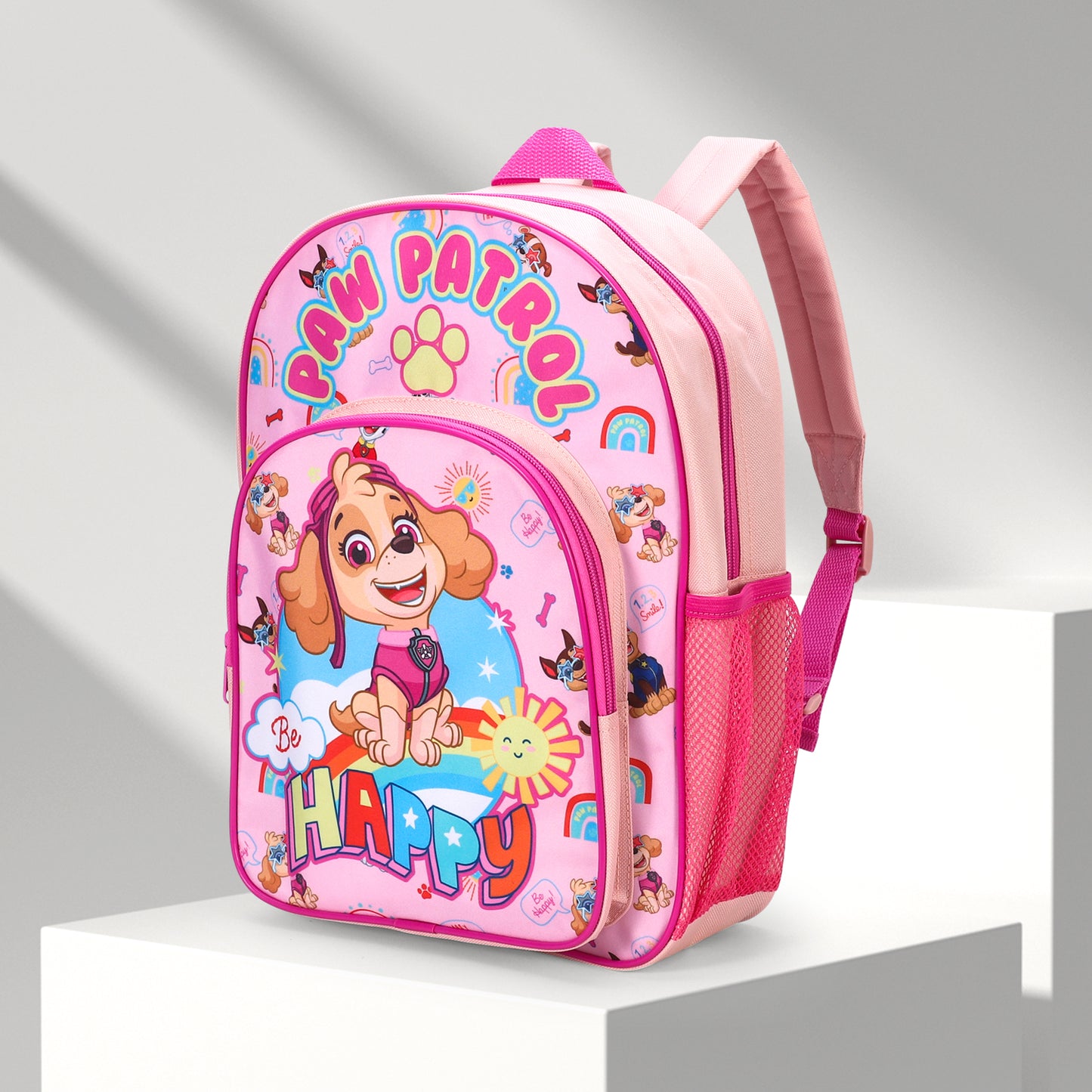 Paw Patrol Kids Childrens Premium Backpack School Rucksack Travel Bag, Multicolour