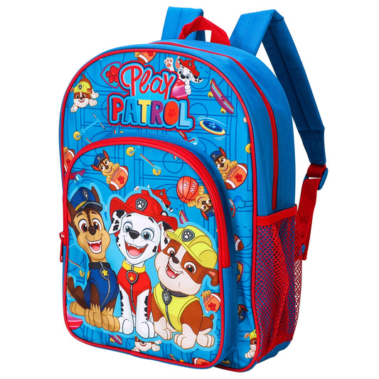 Paw Patrol Kids Childrens Premium Backpack School Rucksack Travel Bag, Multicolour